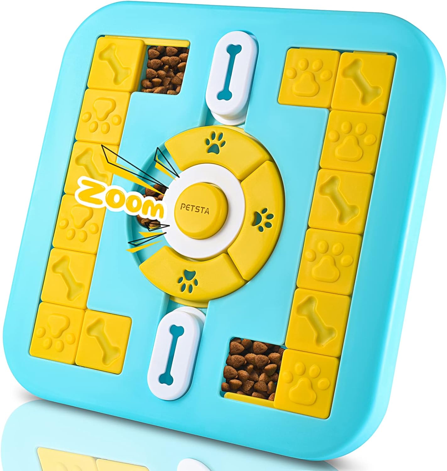 LUKITO Dog Puzzle Toys, Interactive Dog Toys for Dog Birthday, Dog Puzzle for Sl...