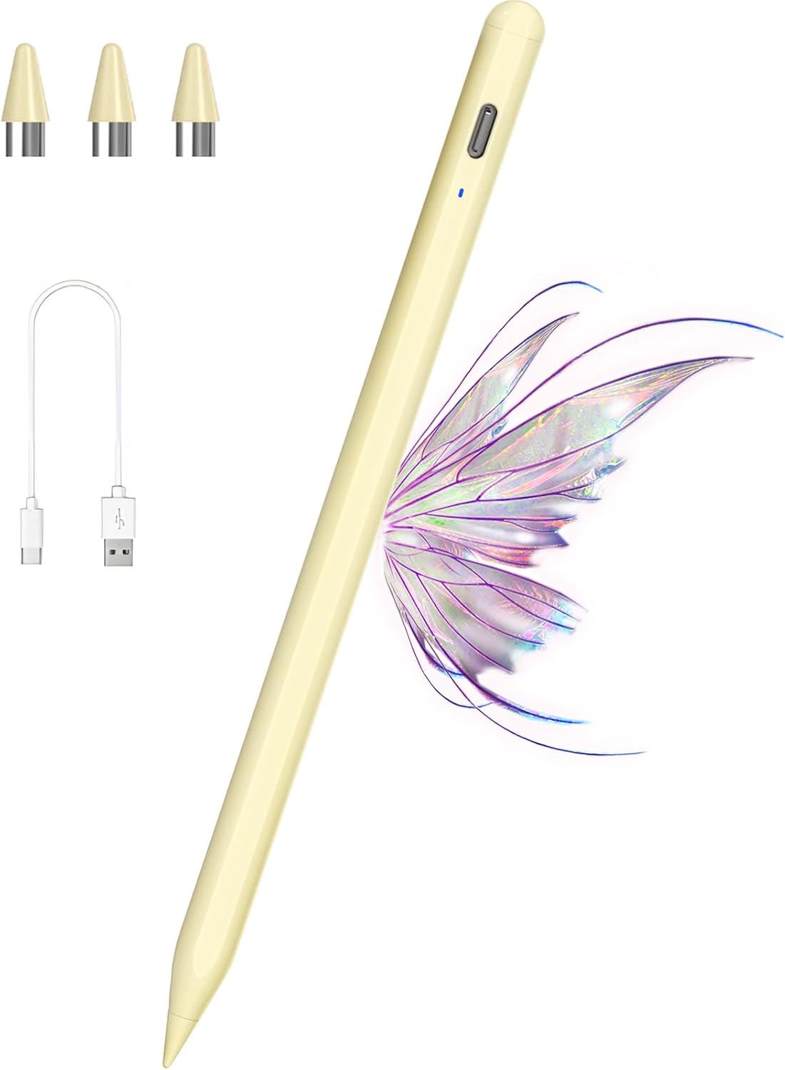 Stylus Pens for Touch Screens POM Tip Magnetic, Kenkor iPad Pen Rechargeable Dig...