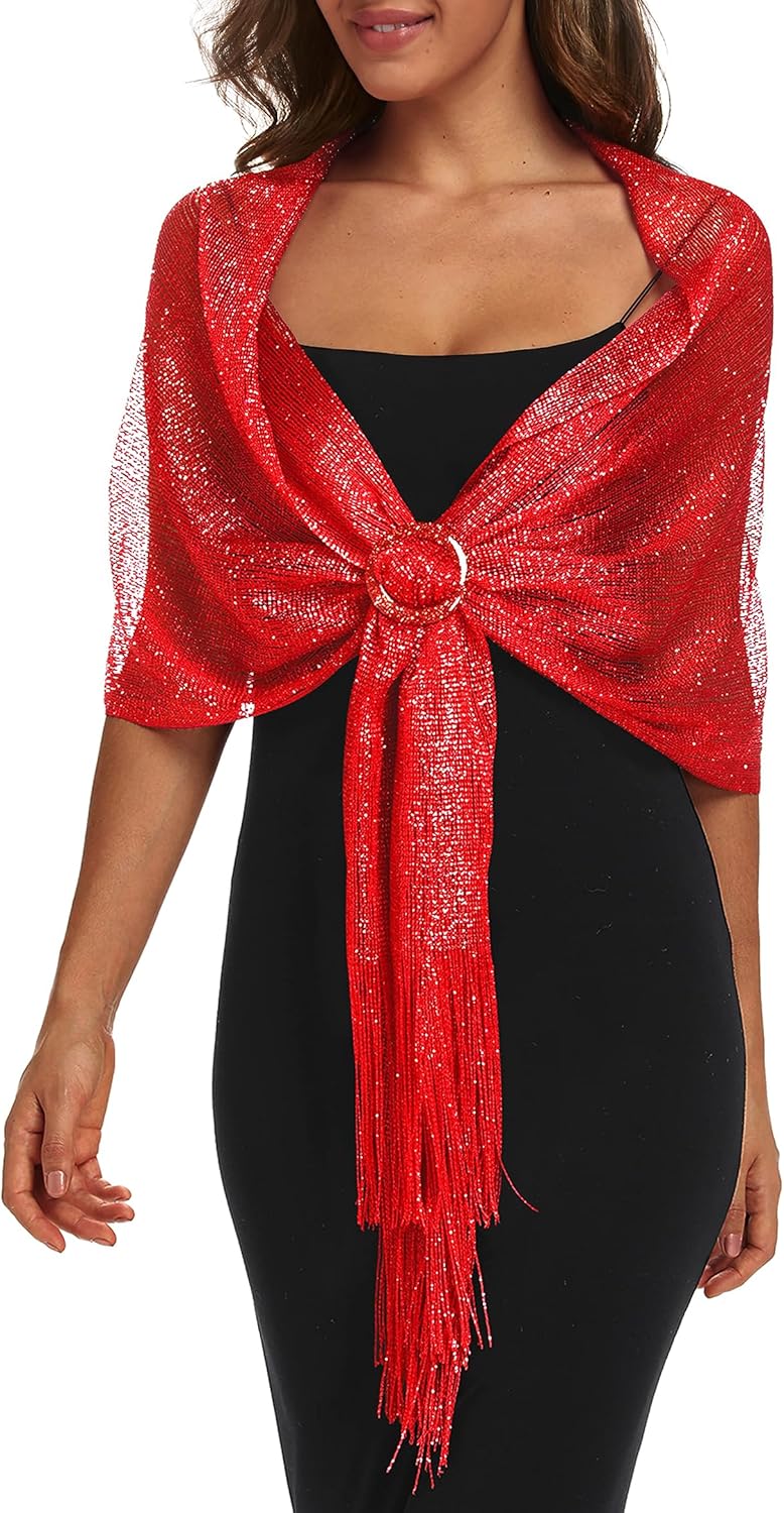 Rheane Shawls, Special Wraps for Evening Dresses, Unique Shawl Wraps for Women w...
