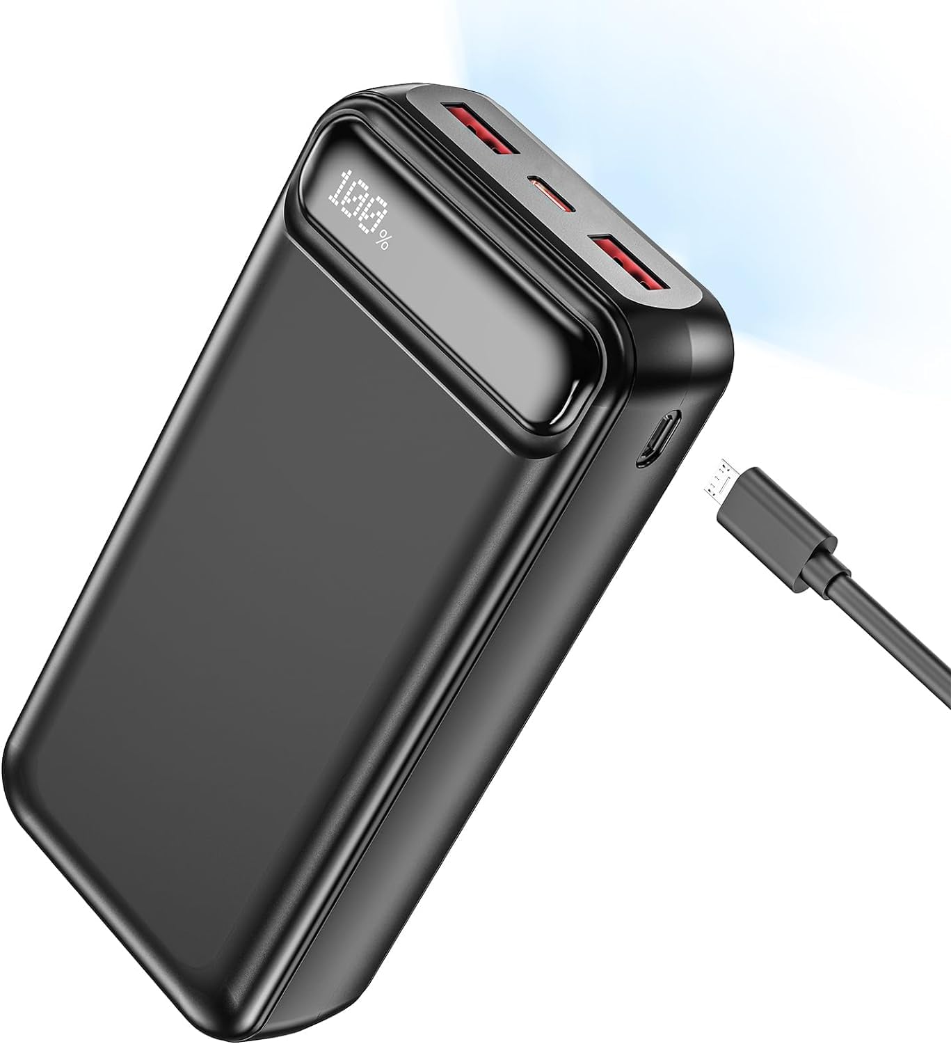 Power Bank Fast Charging 50000mah, 22.5W Phone Charger USB C PowerBank 3 Outputs...