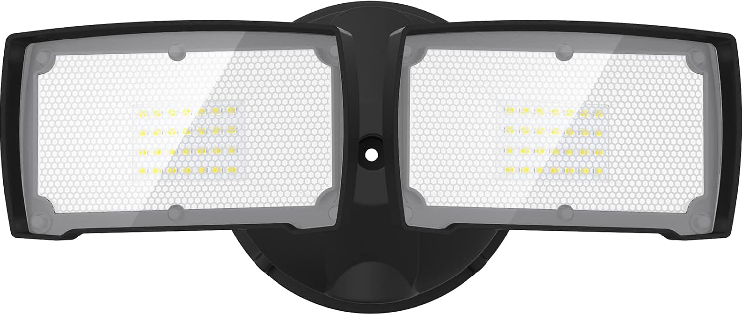 LEPOWER 3000LM LED Flood Light Outdoor, Switch Controlled LED Security Light, 28...