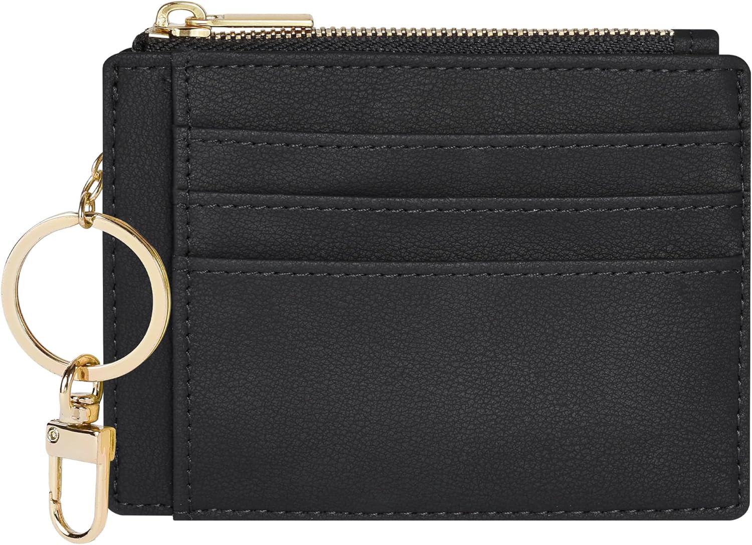 Sodsay Card Case Slim Front Pocket Wallet for Women Credit Card Holder with Keyc...
