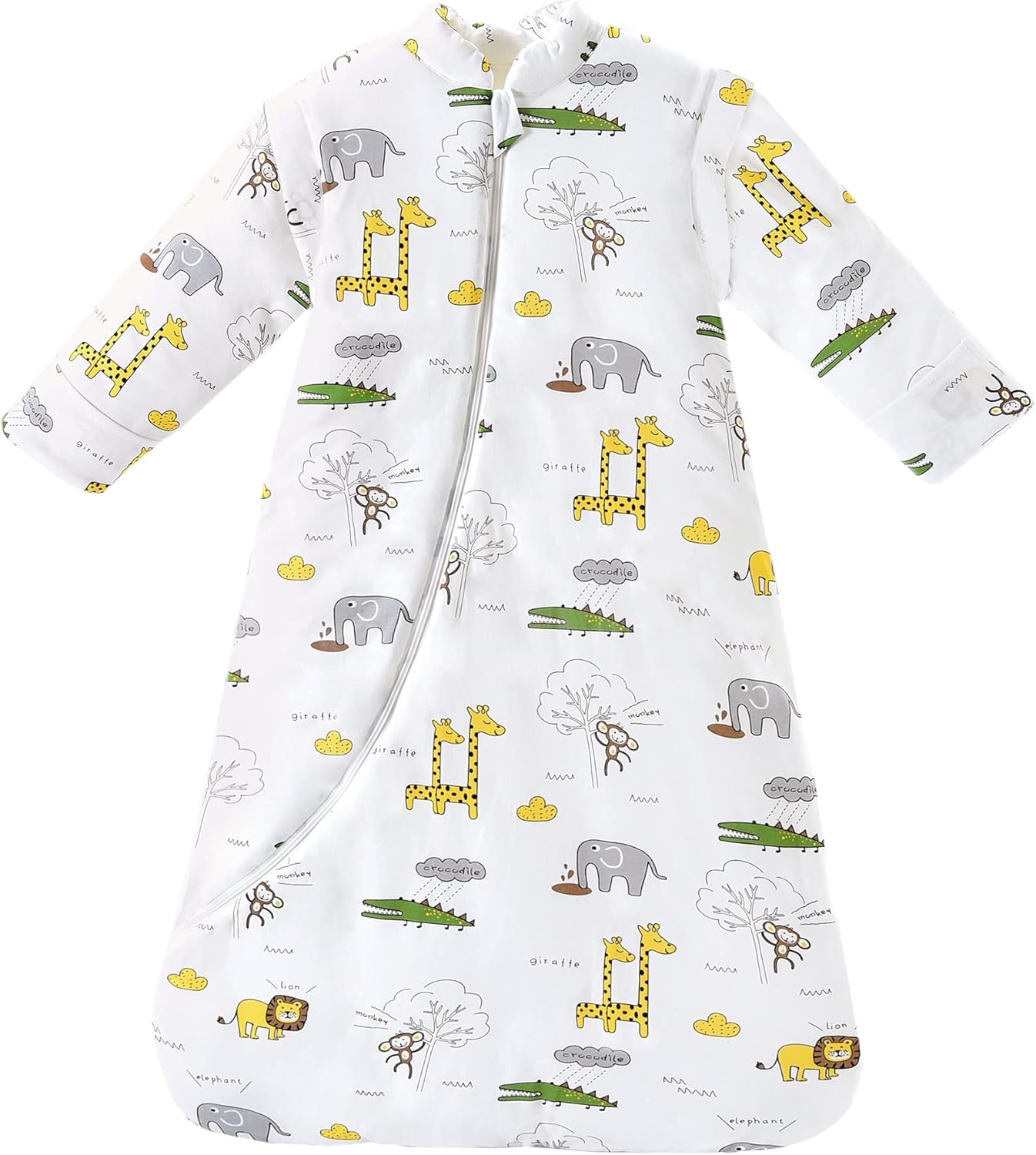 Chilsuessy Baby Sleeping Bag, Special Sleeping Bag with Detachable Long Sleeves,...