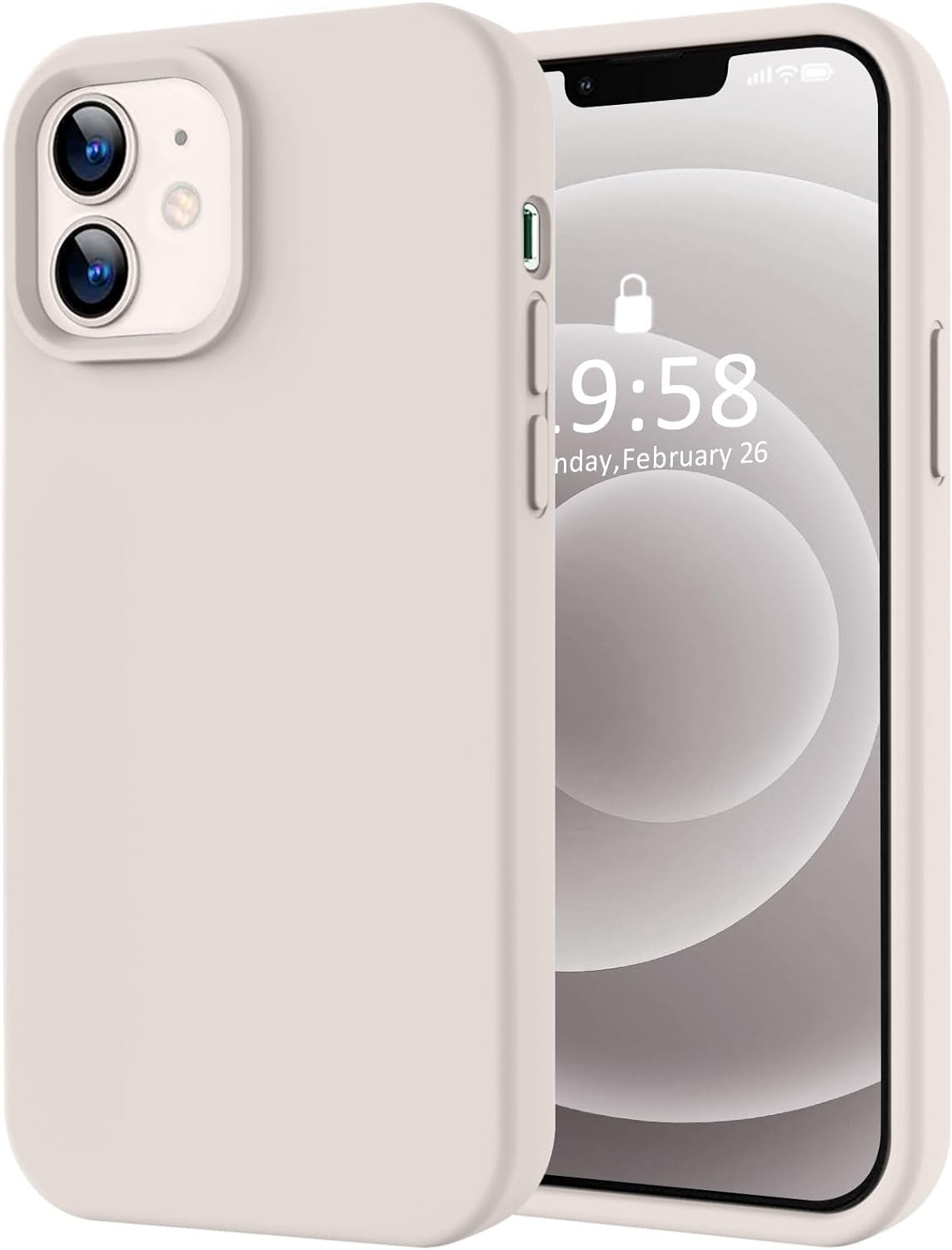 LOVE 3000 Designed for iPhone 12 Case/iPhone 12 Pro Case, Premium Silicone with...