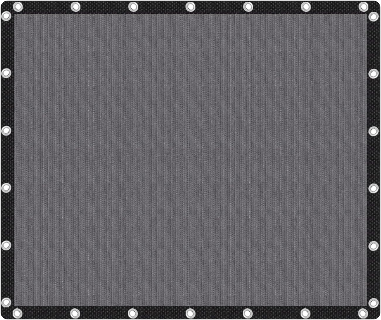 VICLLAX 90% Shade Fabric, Special Sun Shade Cloth with Reinforced Grommets, Inno...