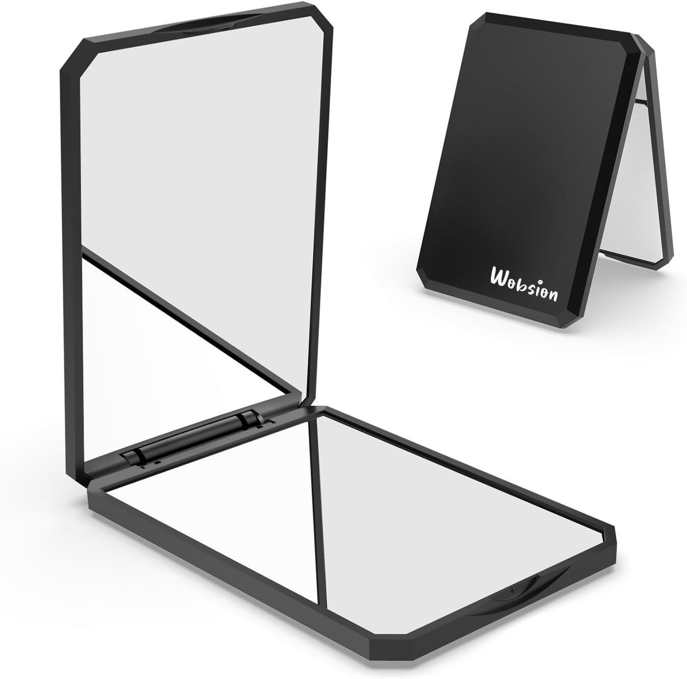 wobsion Compact Mirror, Small Mirror for Purse, Pocket Mirror with Magnification...