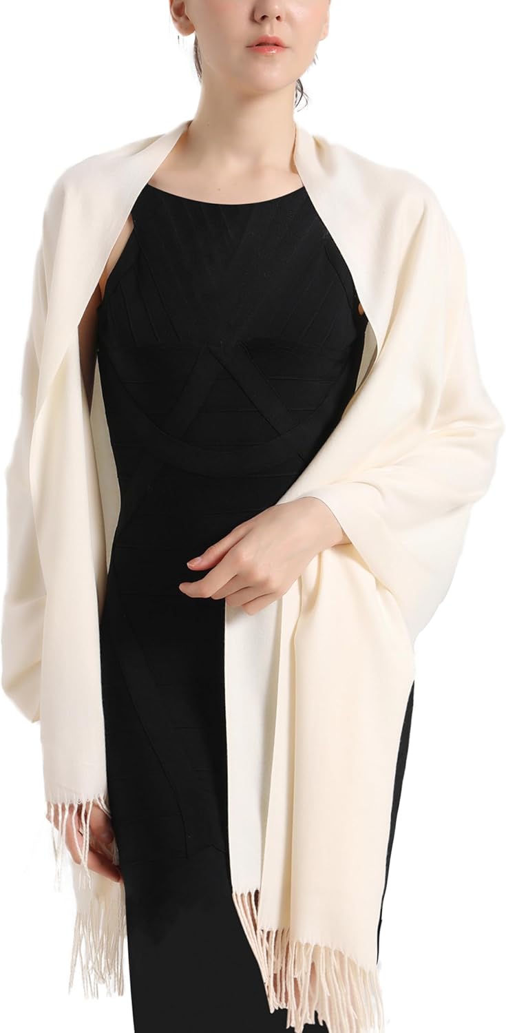 vimate Pashmina Scarf and Shawl - Soft Women Pashminas Wrap for Wedding Evening...