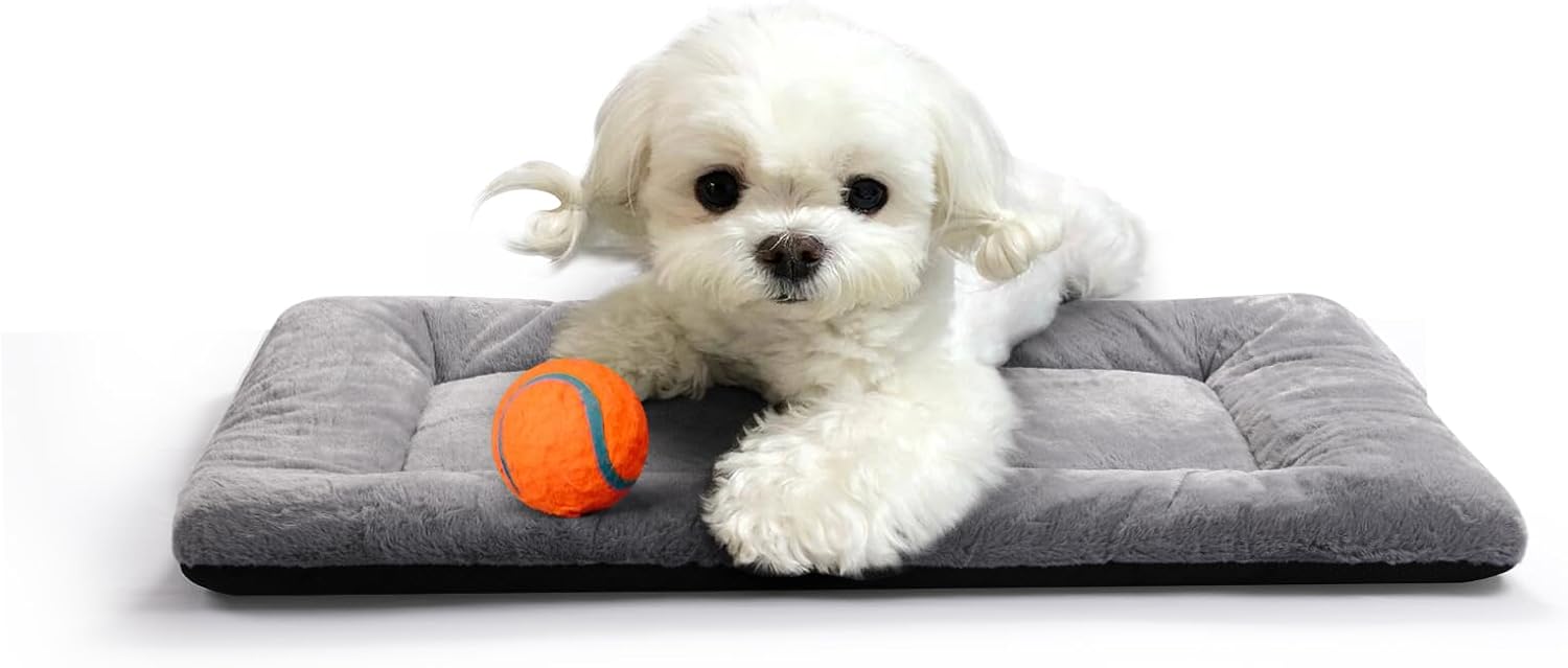 Dog Beds Crate Pad for Extra Small Dogs Fit Metal Dog Crates,Ultra Soft Dog Crat...