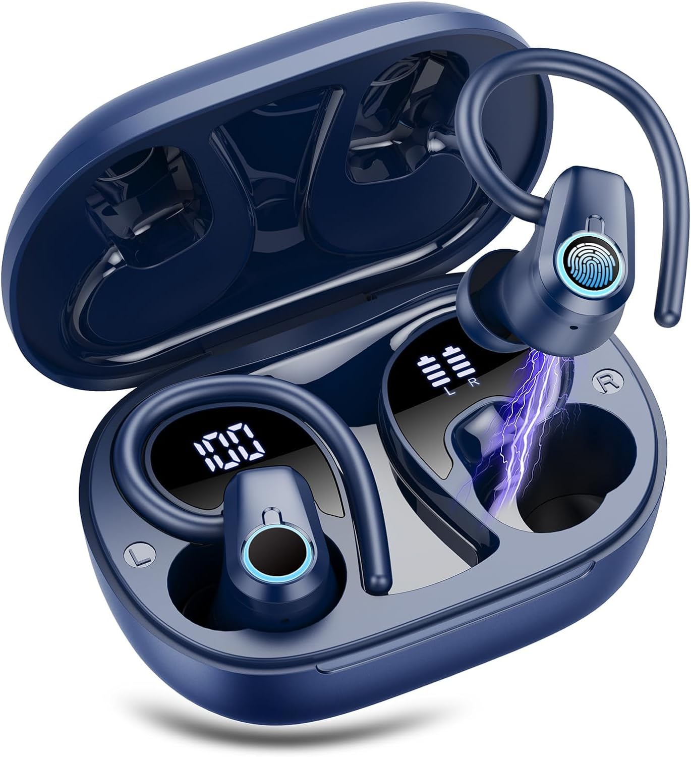 Wireless Earbuds, 2023 Wireless Earphones Bluetooth 5.3 Headphones Wireless, Ear...