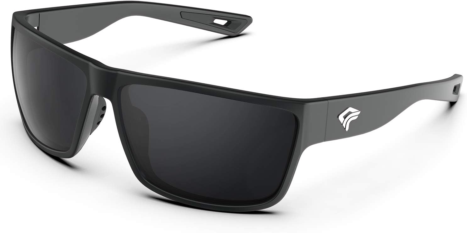 TOREGE Polarized Sports Sunglasses for Men and Women Cycling Running Golf Fishin...