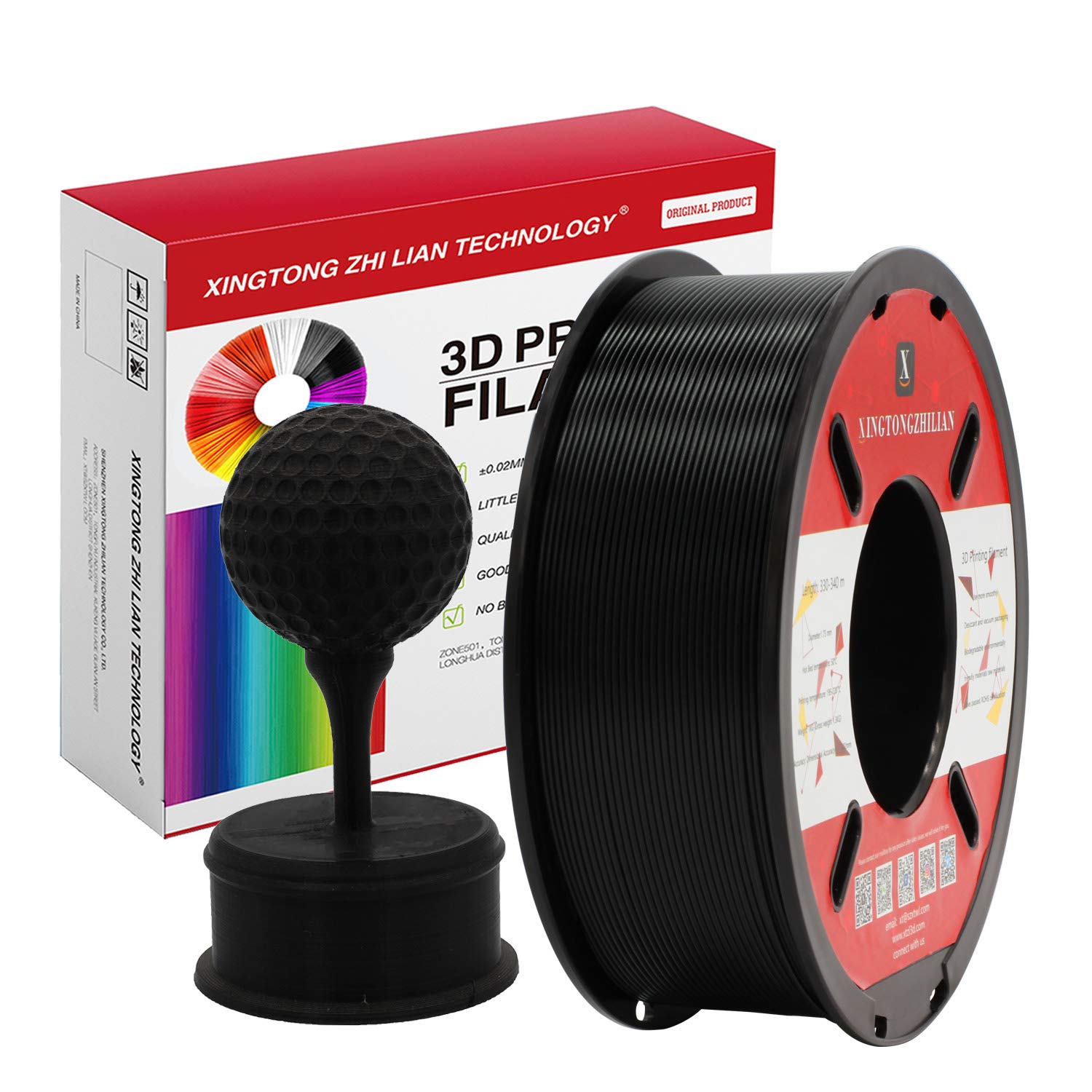 PLA 3D Printer Filament 1.75mm,PLA Filament,3D Printing Filament Material Dimens...