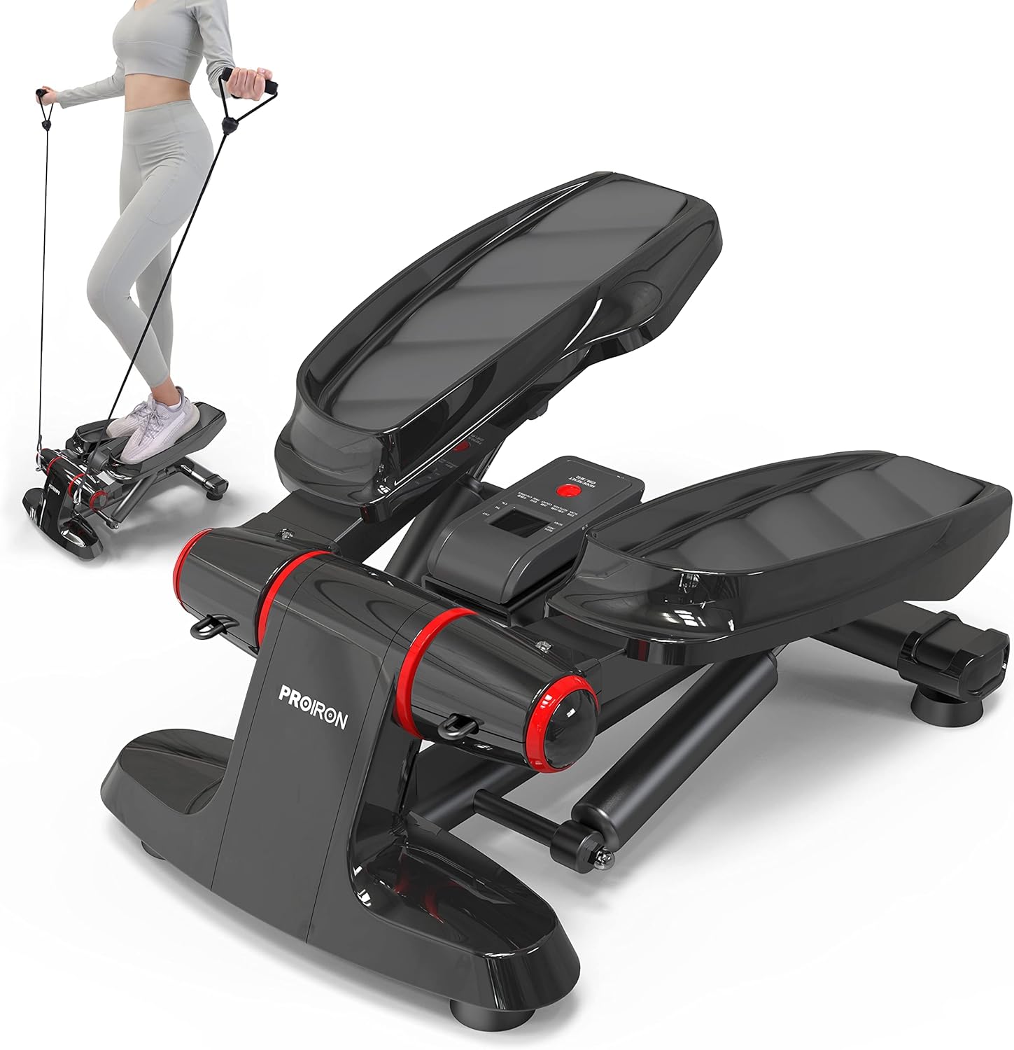 PROIRON Heavy duty Steppers for Exercise Workout, Mini Stepper Exerciser for Hom...