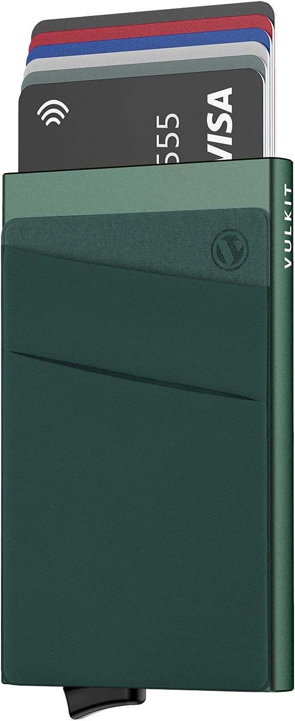 Special VULKIT Card Holder, Innovative Pop Up Wallet with Money Pocket, Sustinab...