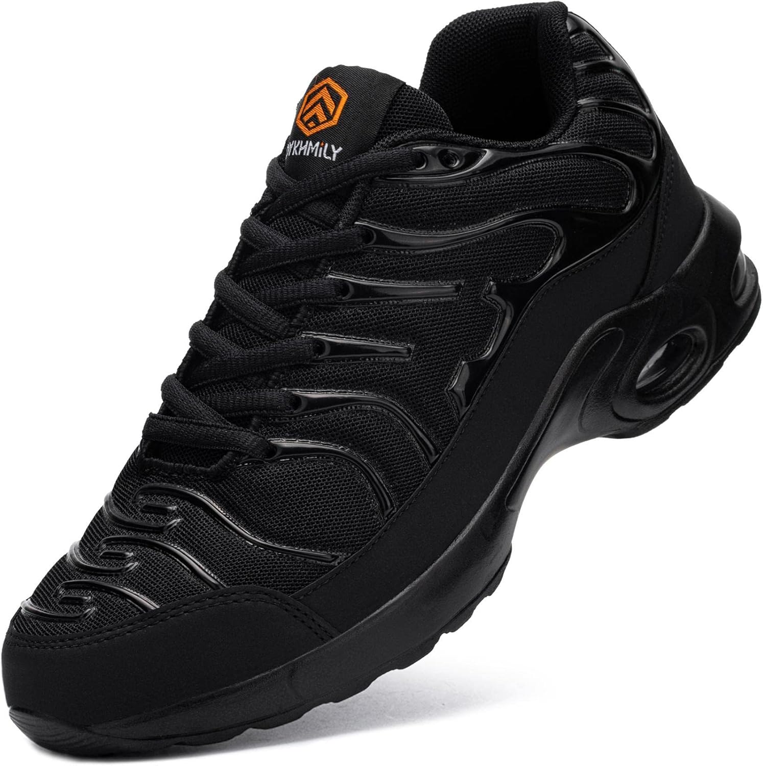 Top Quality DYKHMILY Men's Steel Toe Cap Trainers, Comfortable Safety Shoes with...
