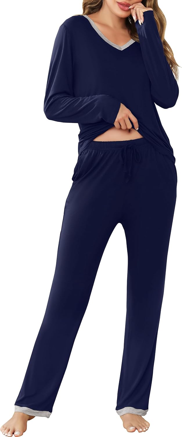 Lovasy Pyjamas for Women, Special Super Soft Ladies Pyjamas, Innovative Long Sle...