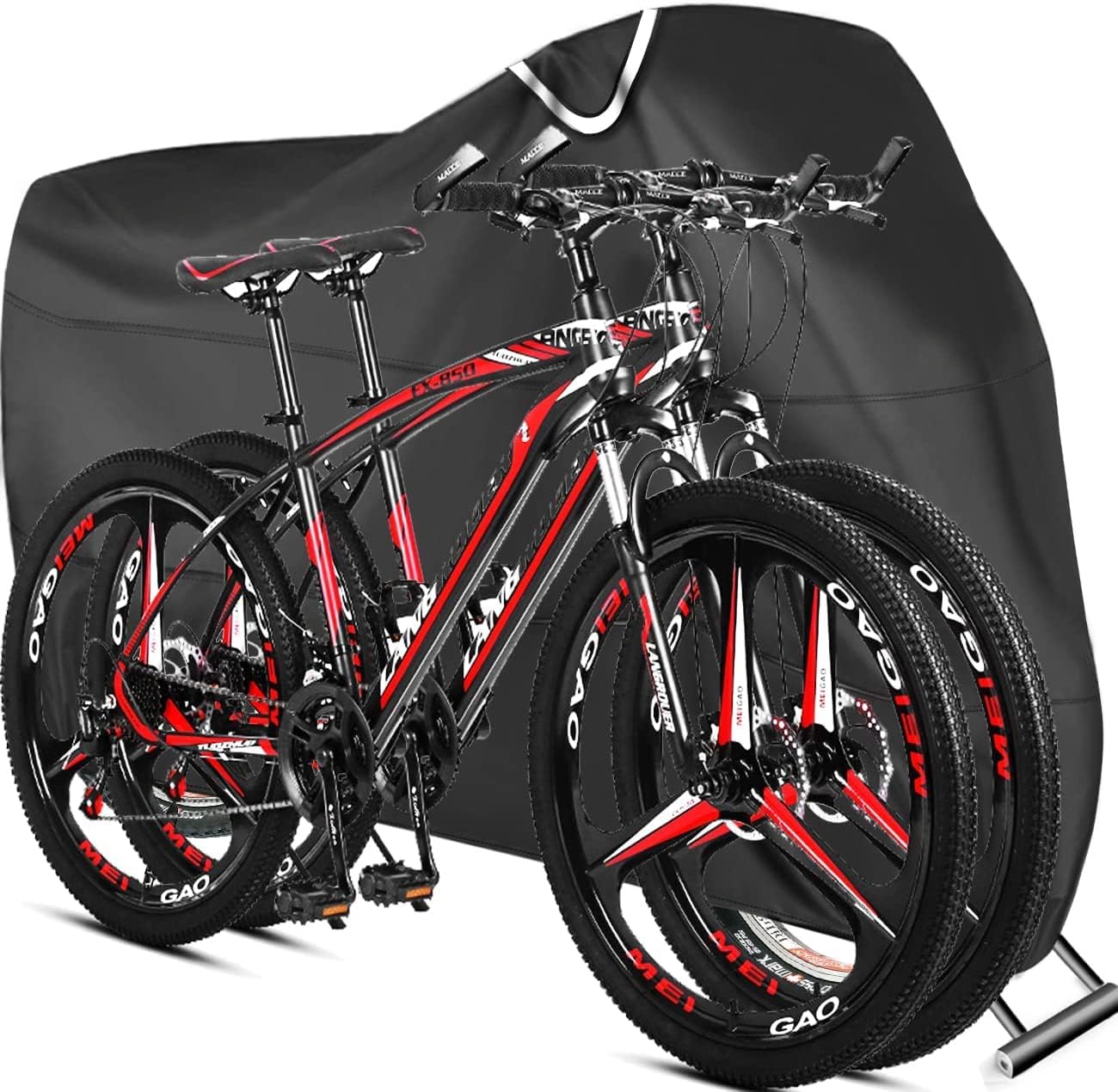 Bike Cover, Ultimate Bike Covers for Outside Storage, High-Quality 210D Nylon Bi...