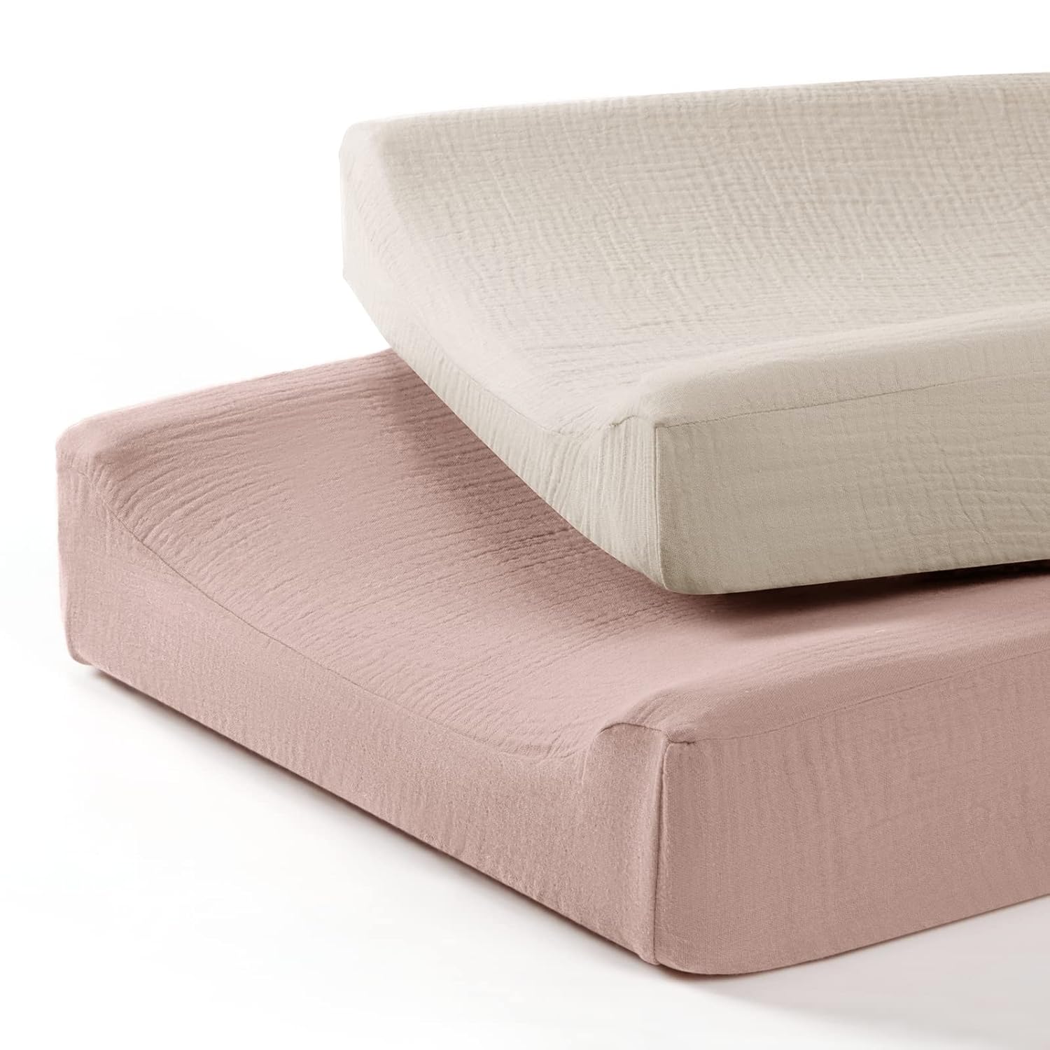 lulumoon Baby Changing Pad Cover: Muslin Diaper Changing Table Pad Cover - Chang...