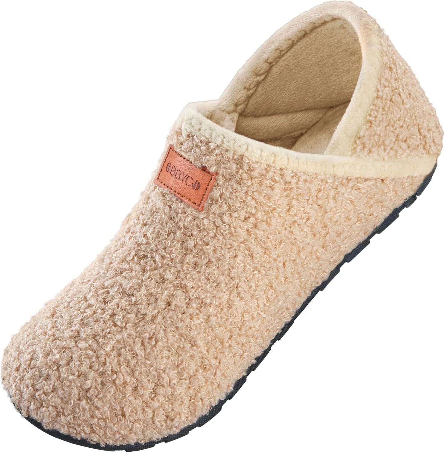 OBBYCO Women's Men's Fuzzy Fur Slippers, Special Casual House Shoes for Non Slip...