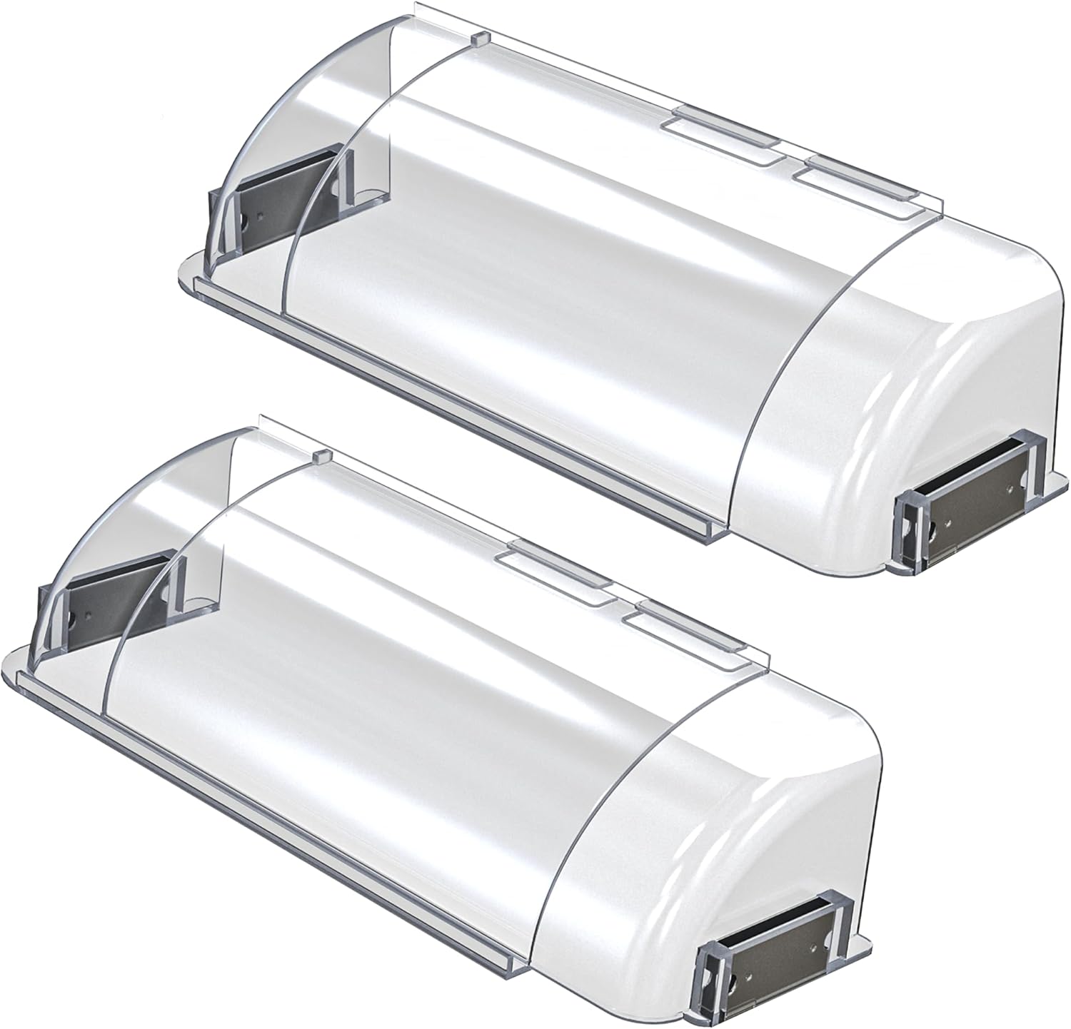 Upgrade Air Vent Deflectors 2 Packs by Funmit, Vent Covers for Home Floor, Easy...