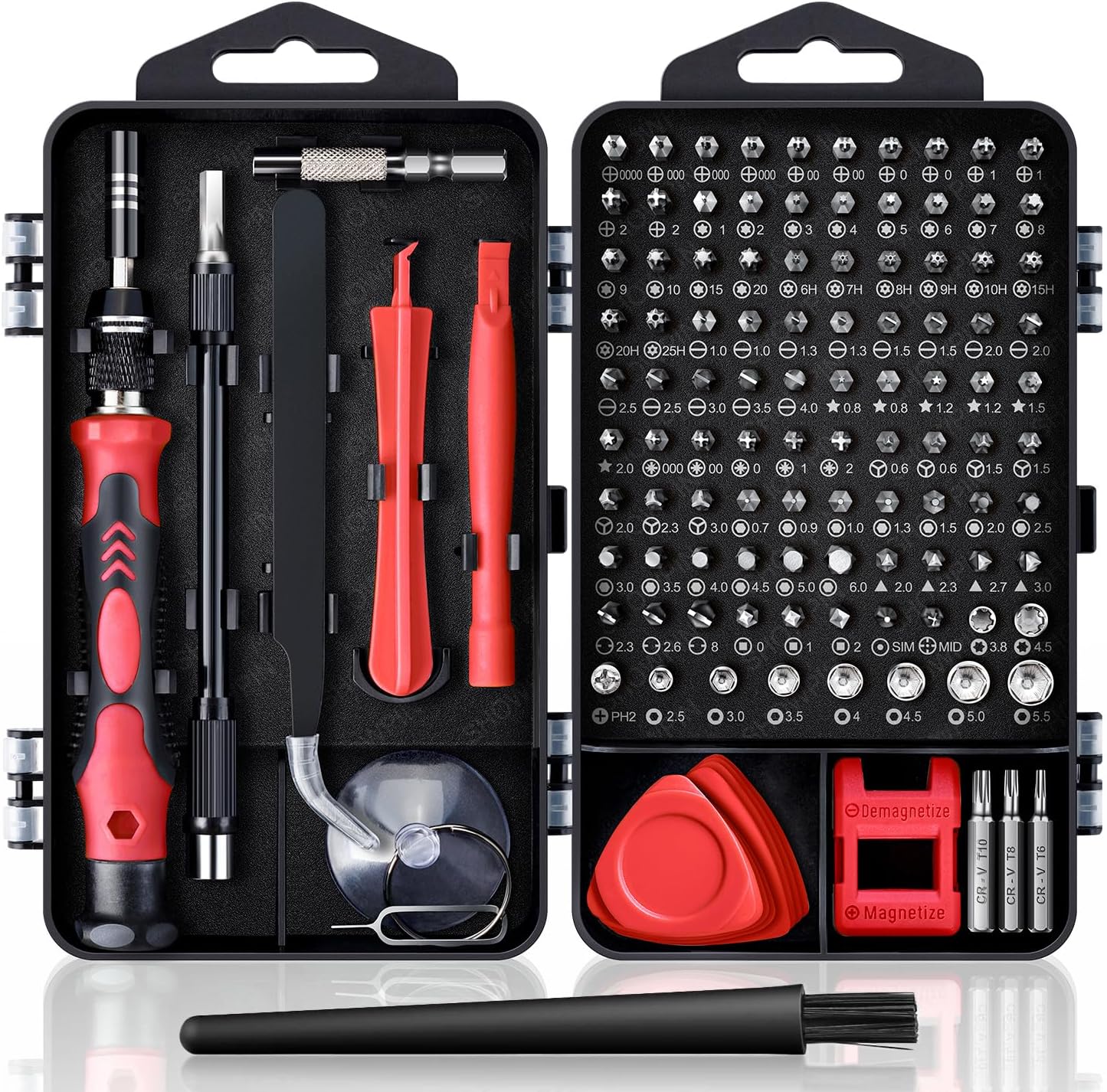 Magnetic Small Screwdriver Set: Topway 122 PCS Mini Screwdriver Repair Tool Kit...