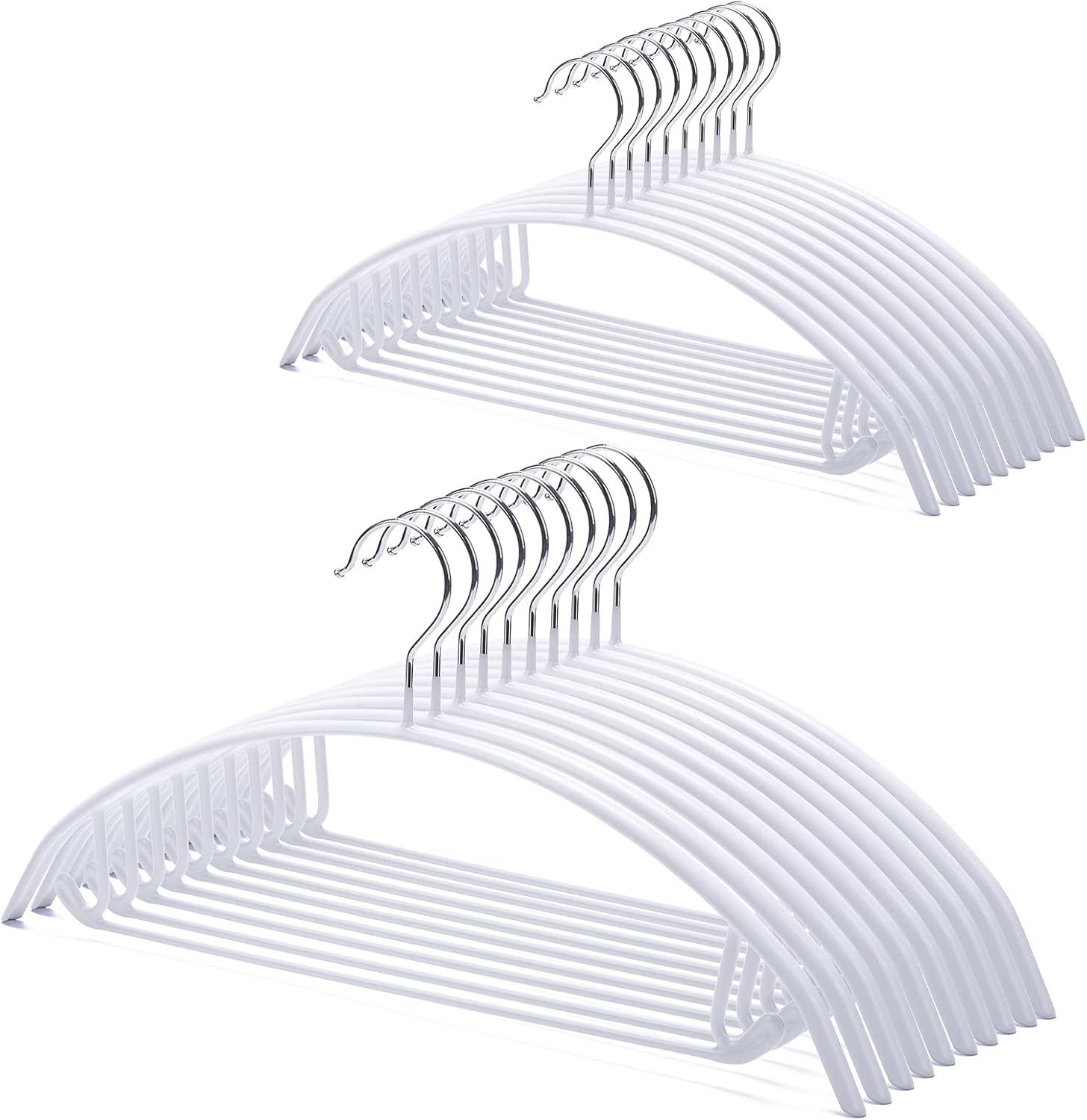 Nature Smile Non Slip PVC Coating Sweater Hangers, Special Dress Suit Coat Hange...