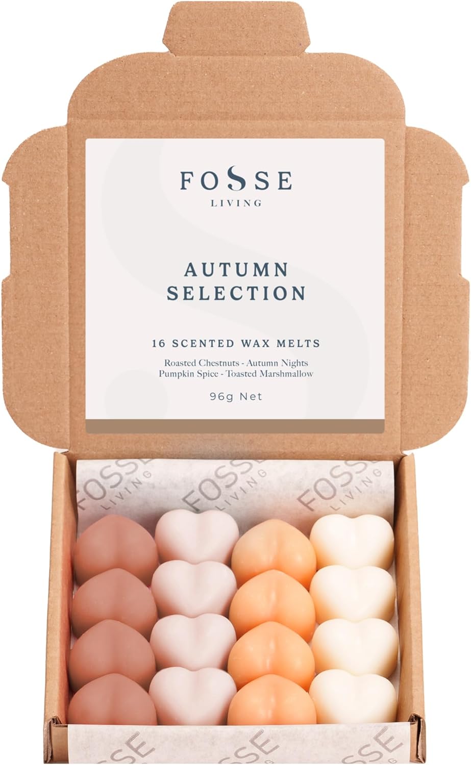 Autumn Selection Strong Scented Wax Melts 16 Pack - The Gift for Every Occasion...