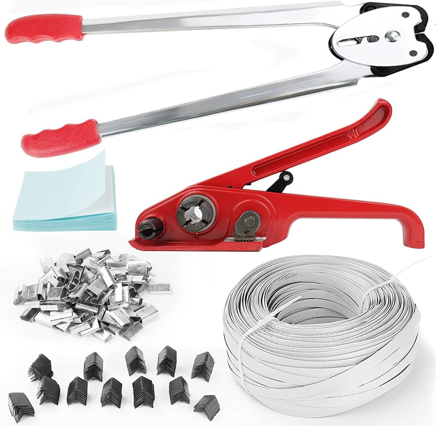 Anmas Power Complete Pallet Strapping Kit Includes Strapping Tensioner, 13mm Ban...