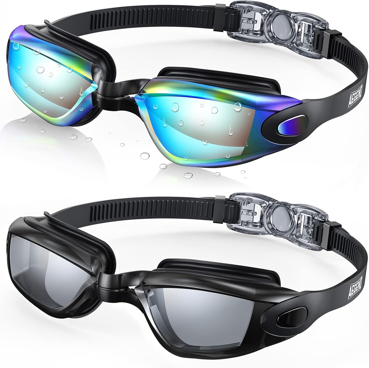 Aegend Swim Goggles, Special Swimming Goggles No Leaking, Affordable Swim Goggle...
