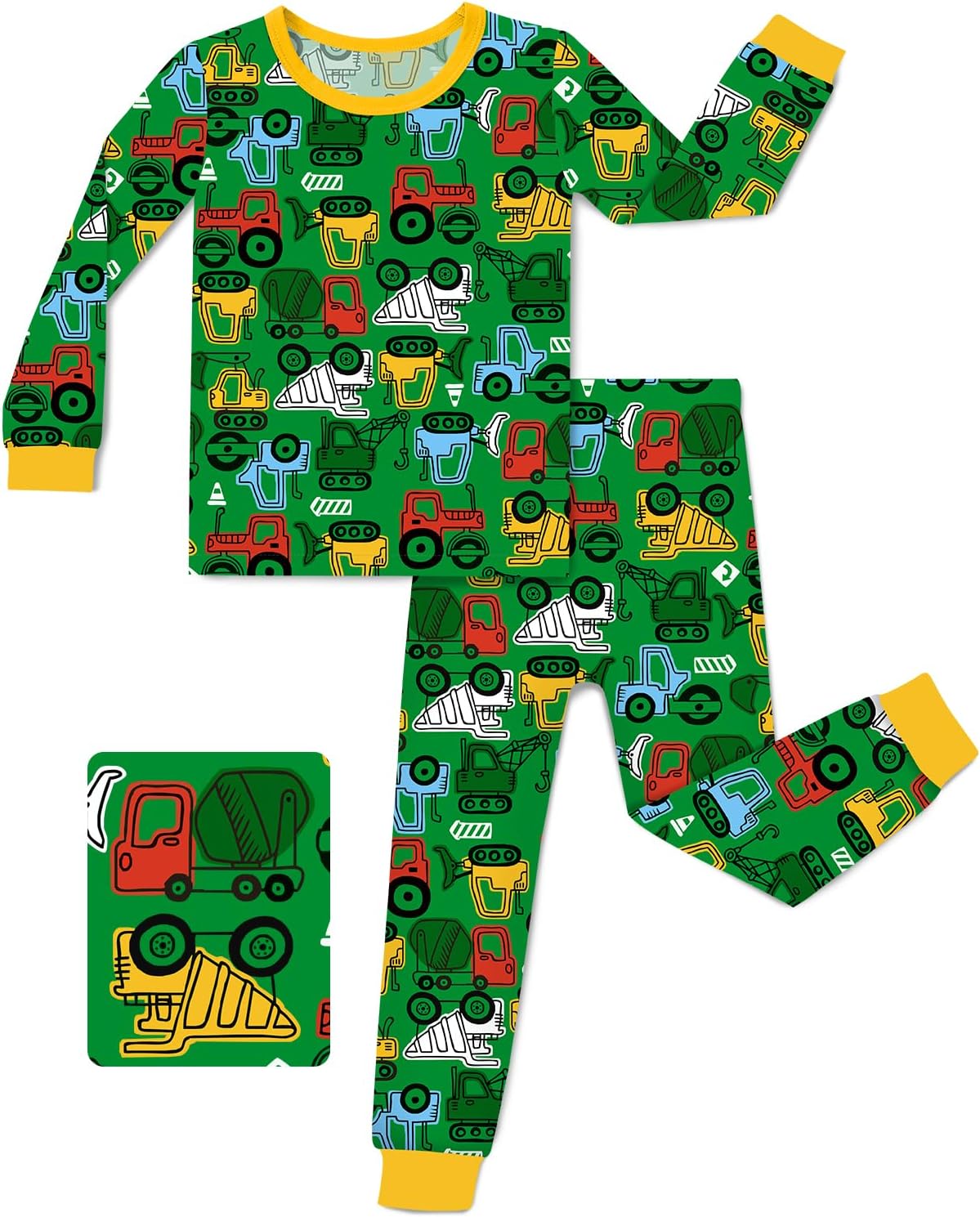 Bamboo Viscose Toddler Pajamas, Special Pjs Sets for Boys and Girls, Innovative...