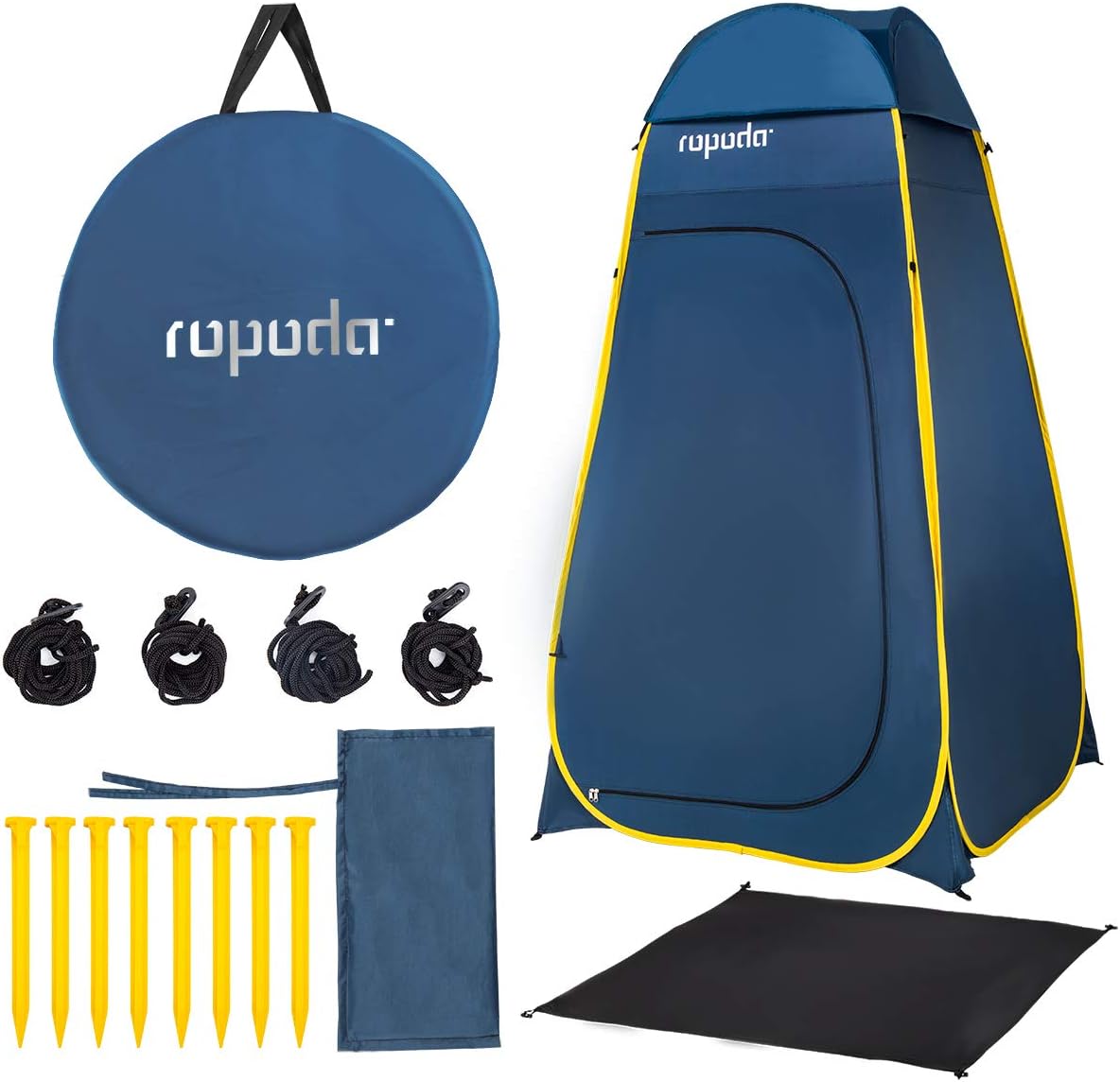 ROPODA Pop Up Tent 83inches x 48inches x 48inches, Upgrade Privacy Tent, Porta-P...
