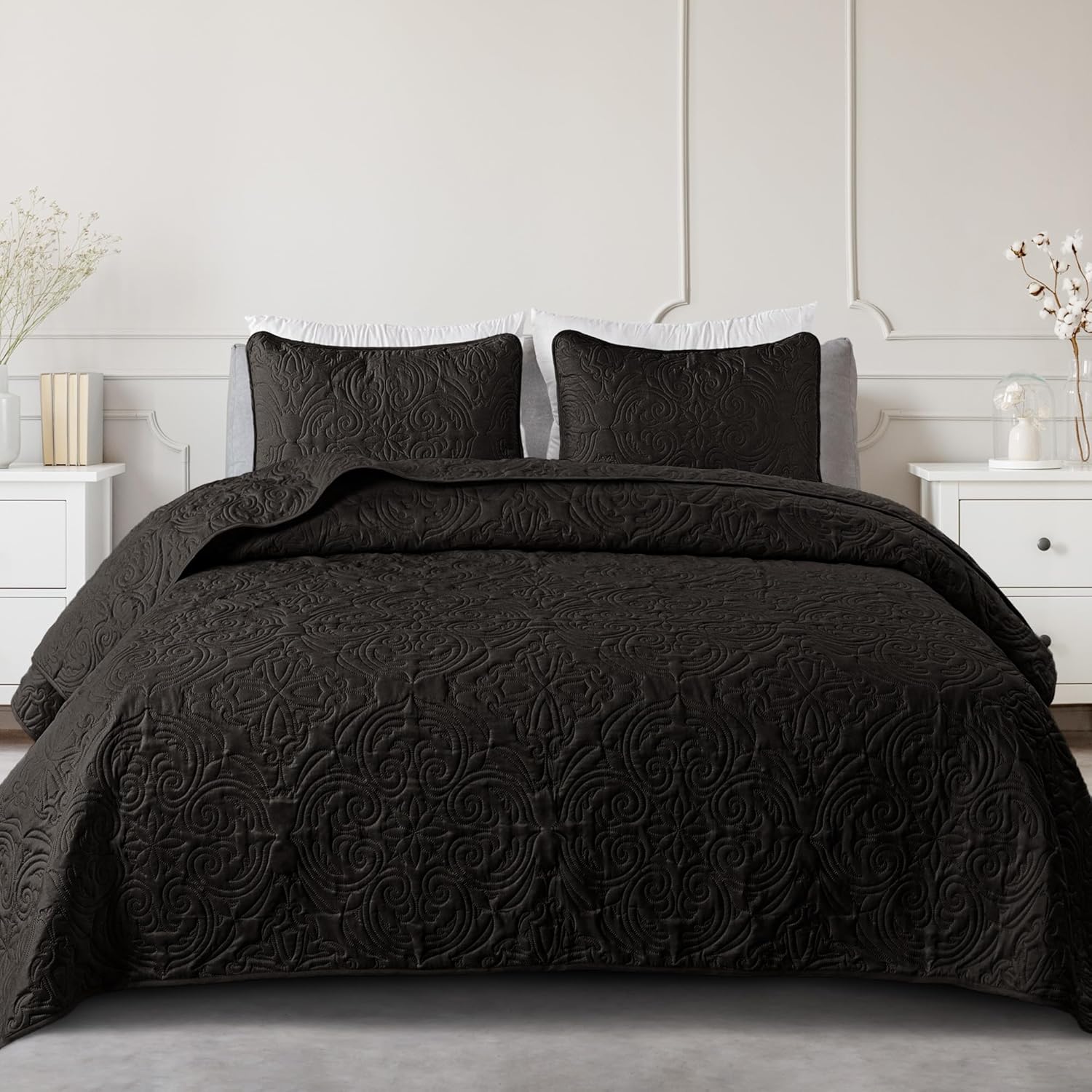 Exclusivo Mezcla Quilt Set, Special King Size Lightweight Vintage Quilts, Innova...