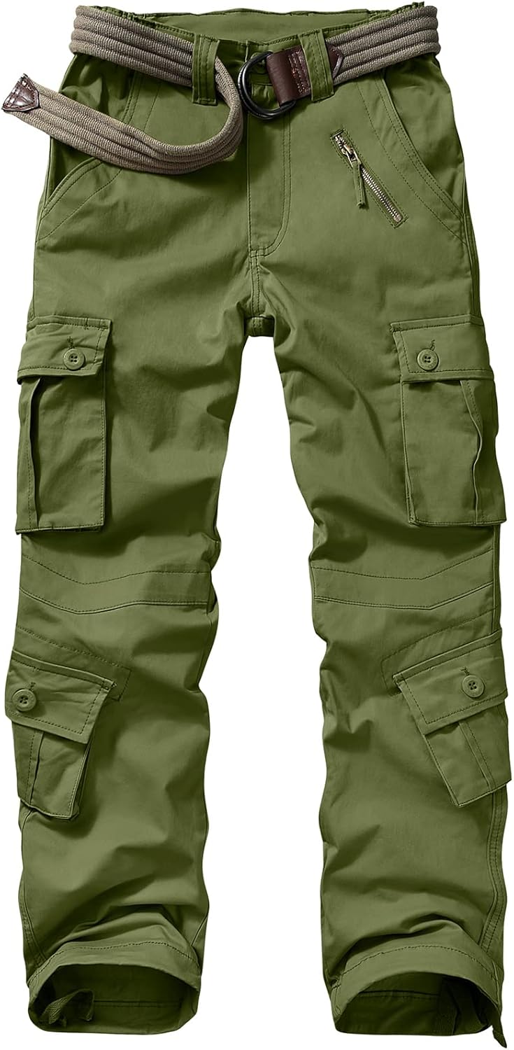 Jessie Kidden Women's Combat Cargo Trousers, Special Camo Camouflage Army Milita...