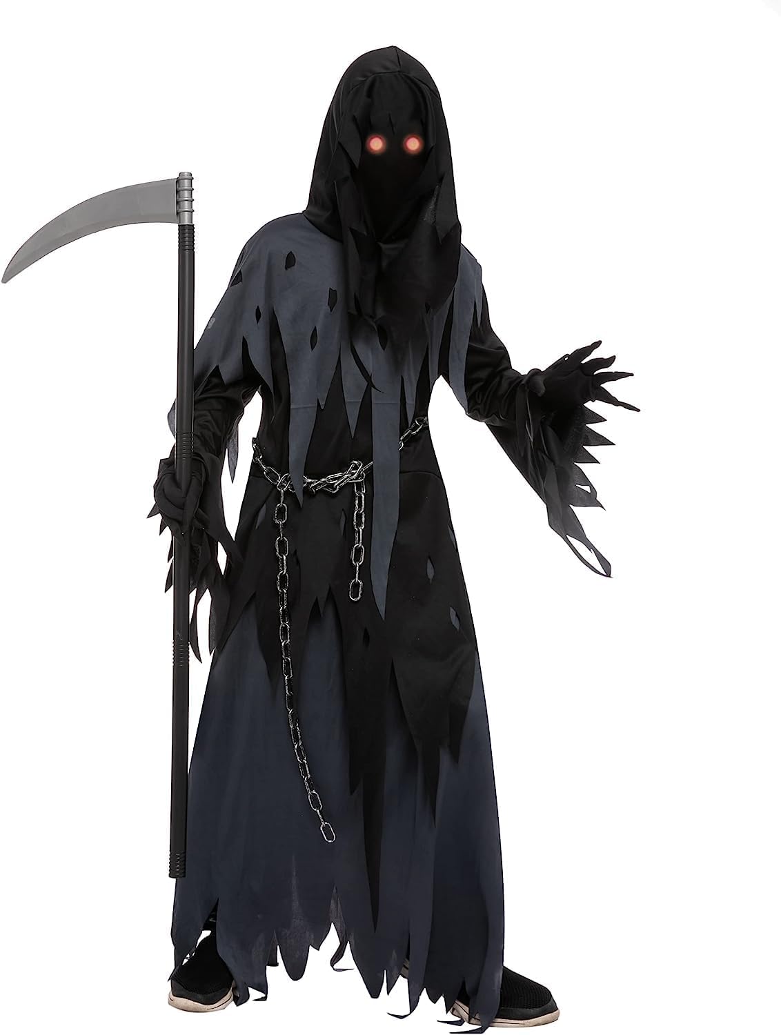 Spooktacular Creations Kids Grim Reaper Costume, S...