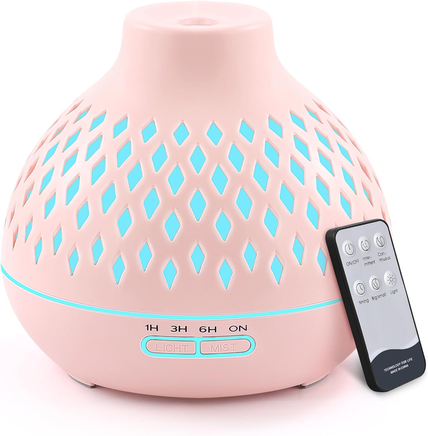 SPLITSKY 400ML Essential Oil Diffuser, Scent Diffuser with Remote Control, Cool...