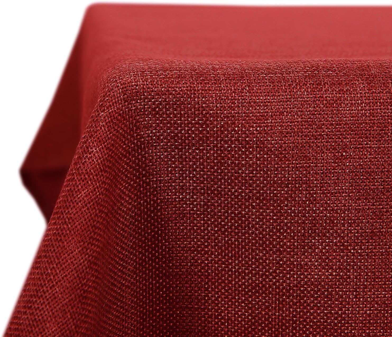 Deconovo Christmas Decorations, Special Table Cloth, Faux Linen Fabric Unique Ta...