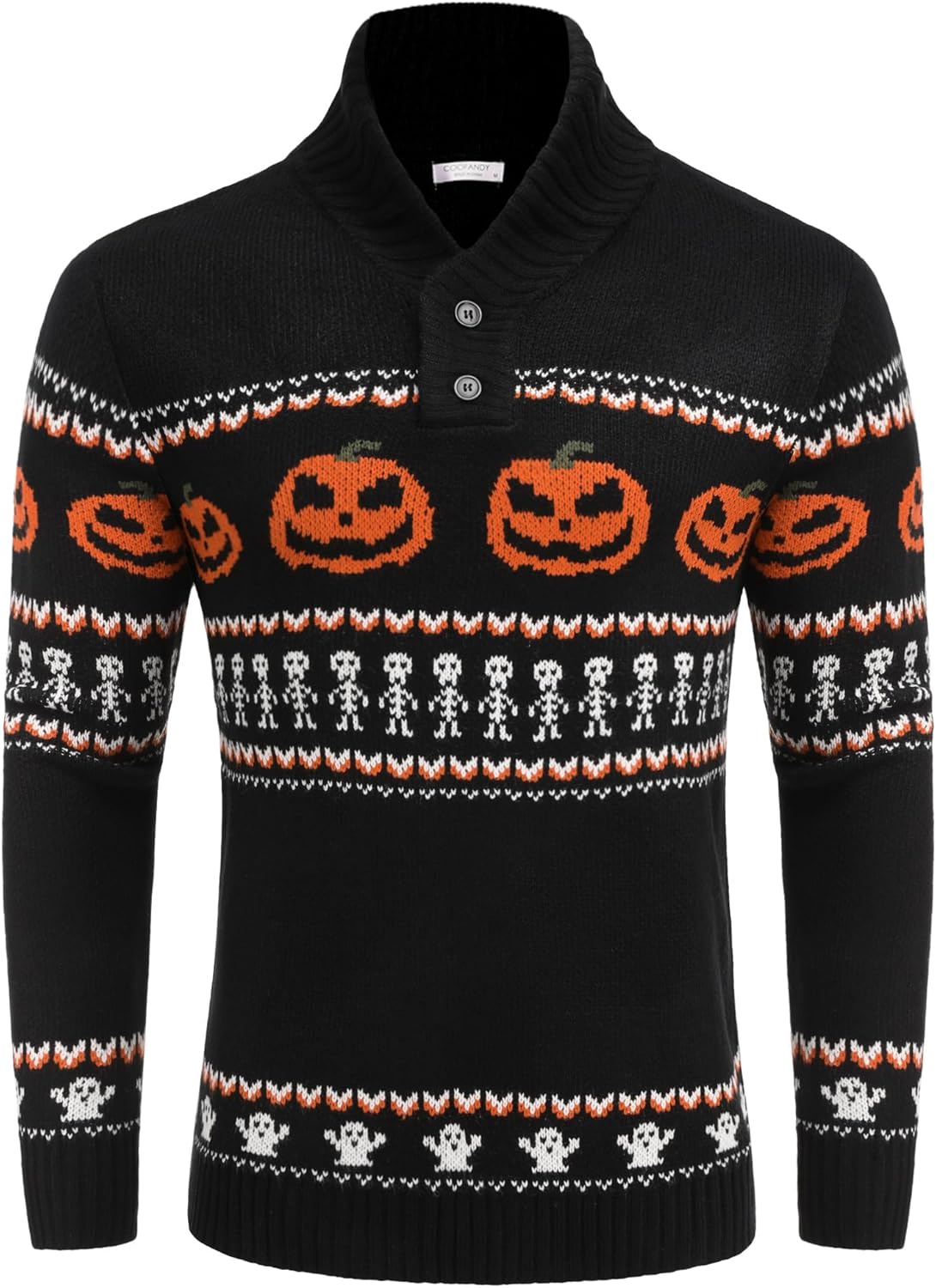 COOFANDY Men's Christmas Sweater, Special Ugly Knitted Xmas Sweaters for Casual...