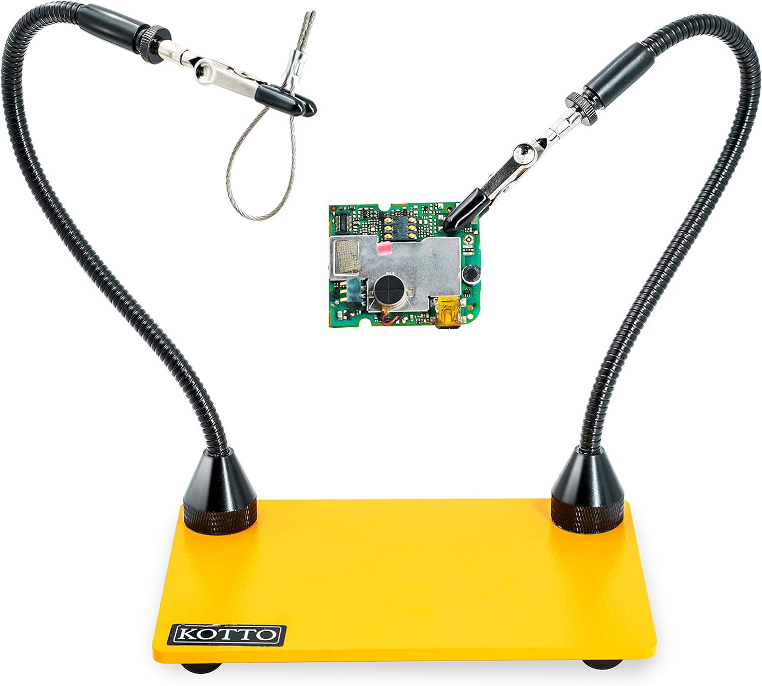KOTTO Third Hand Soldering Aid Third Hand Soldering Magnetic Circuit Board Holde...