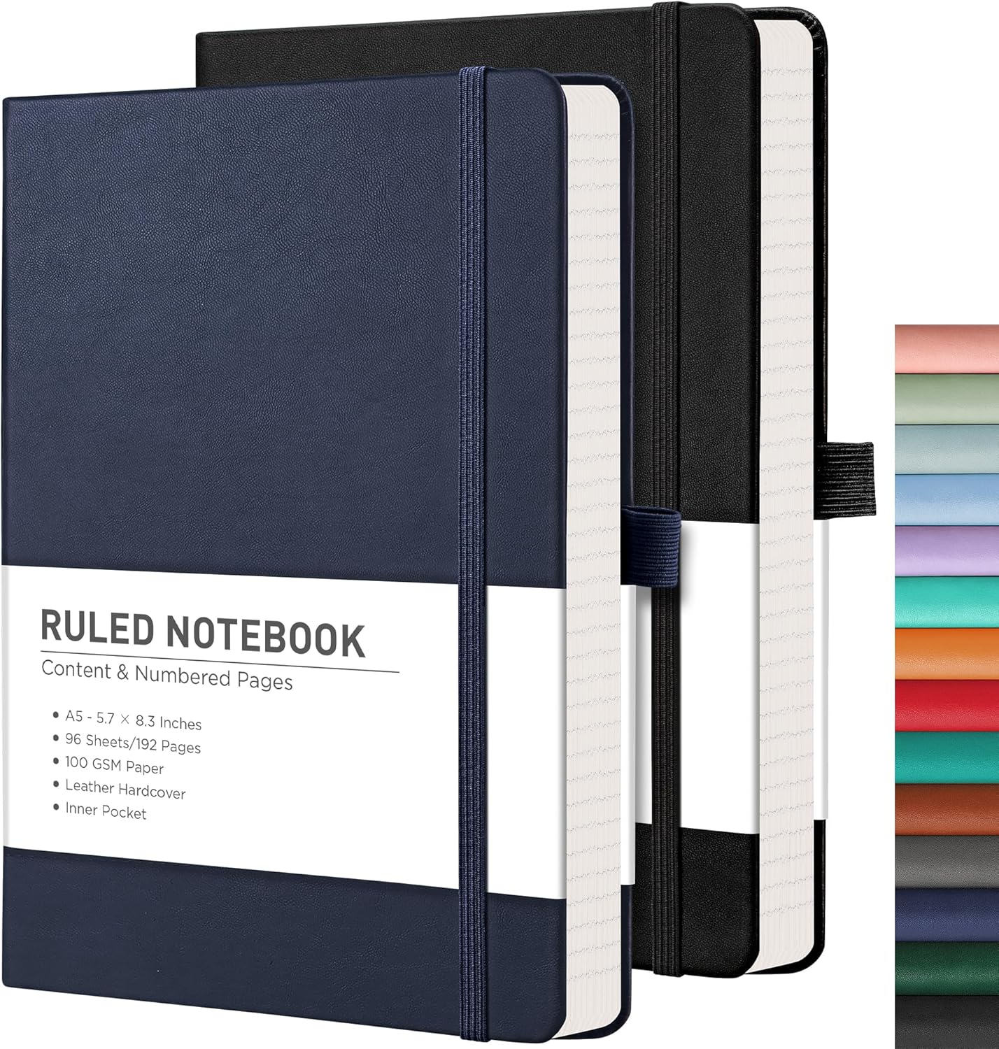 High-Quality RETTACY Journaling Notebooks, Special 2-Pack Notebooks for Writing,...