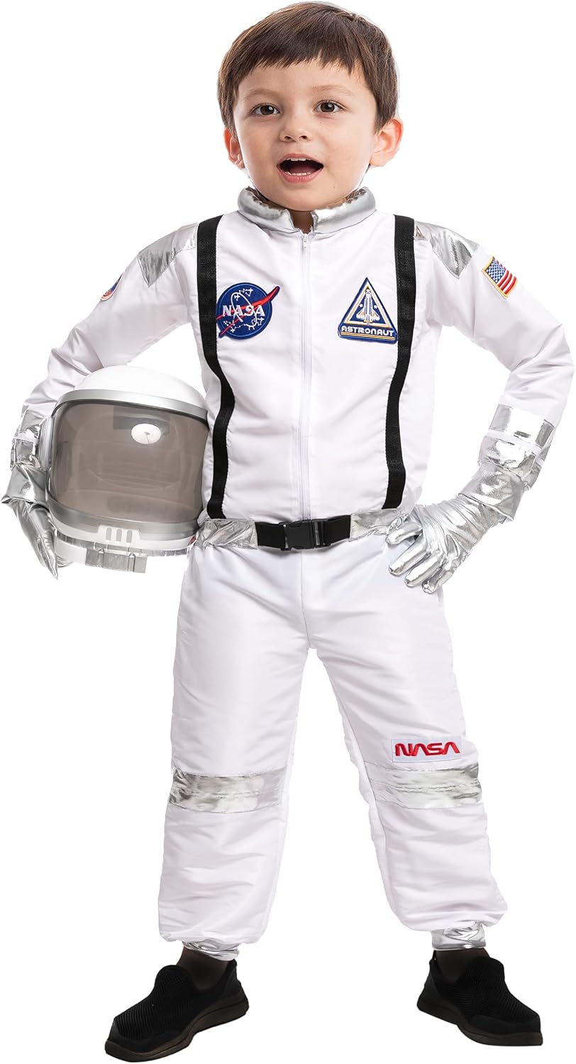Spooktacular Creations Halloween Astronaut Costume for Kids, Astronaut Costume w...