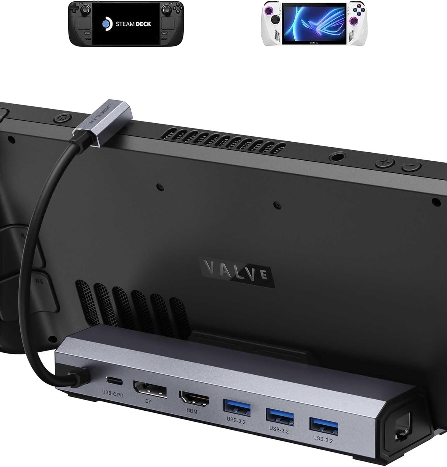 JSAUX Docking Station Compatible with Steam Deck/R...