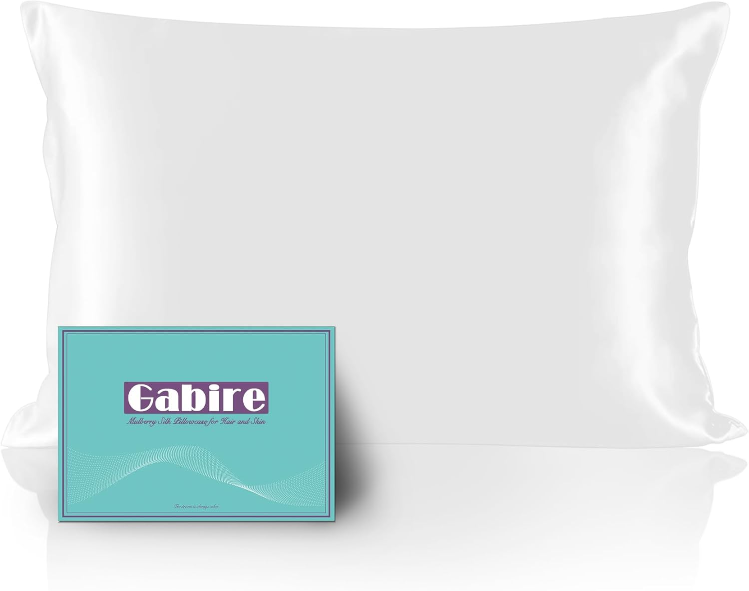 Mulberry Silk Pillowcase for Hair and Skin Prevent Acne Pillowcase Both Sides Re...