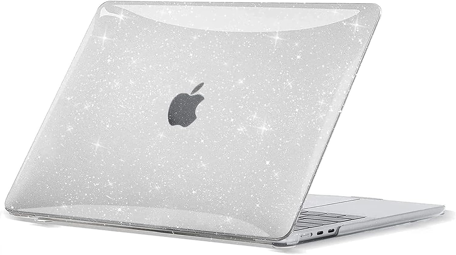 EooCoo Sparkly Case, Unique Case Compatible for M3 M2 MacBook Air 13.6 inch, Spe...