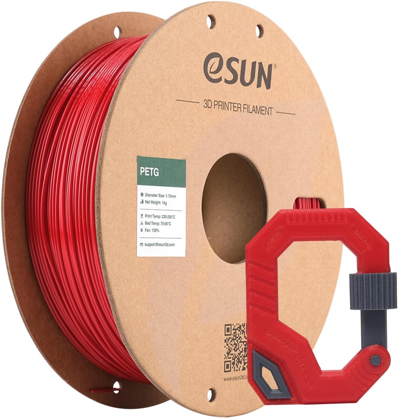 eSUN PETG Filament 1.75mm, High-Quality 3D Printer Filament, Durable 3D Printing...
