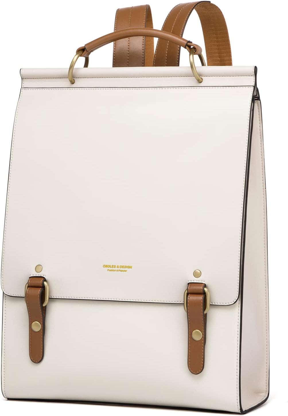 Cnoles Backpack Purse, Fashionable Leather Backpack For Women, Stylish Vintage B...