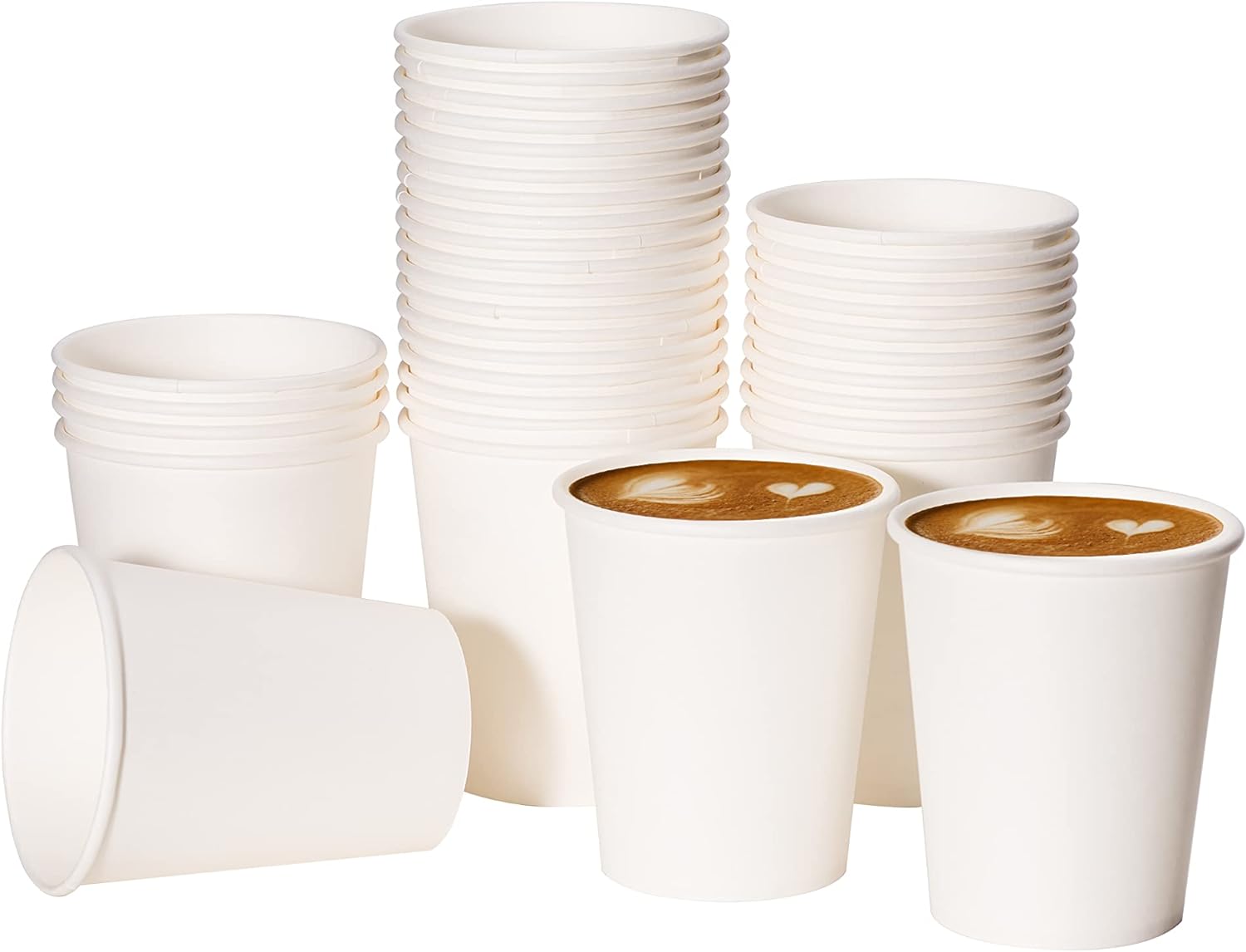 RACETOP Coffee Cups, Special Disposable Paper Cups, High-Quality Hot Coffee Cups...