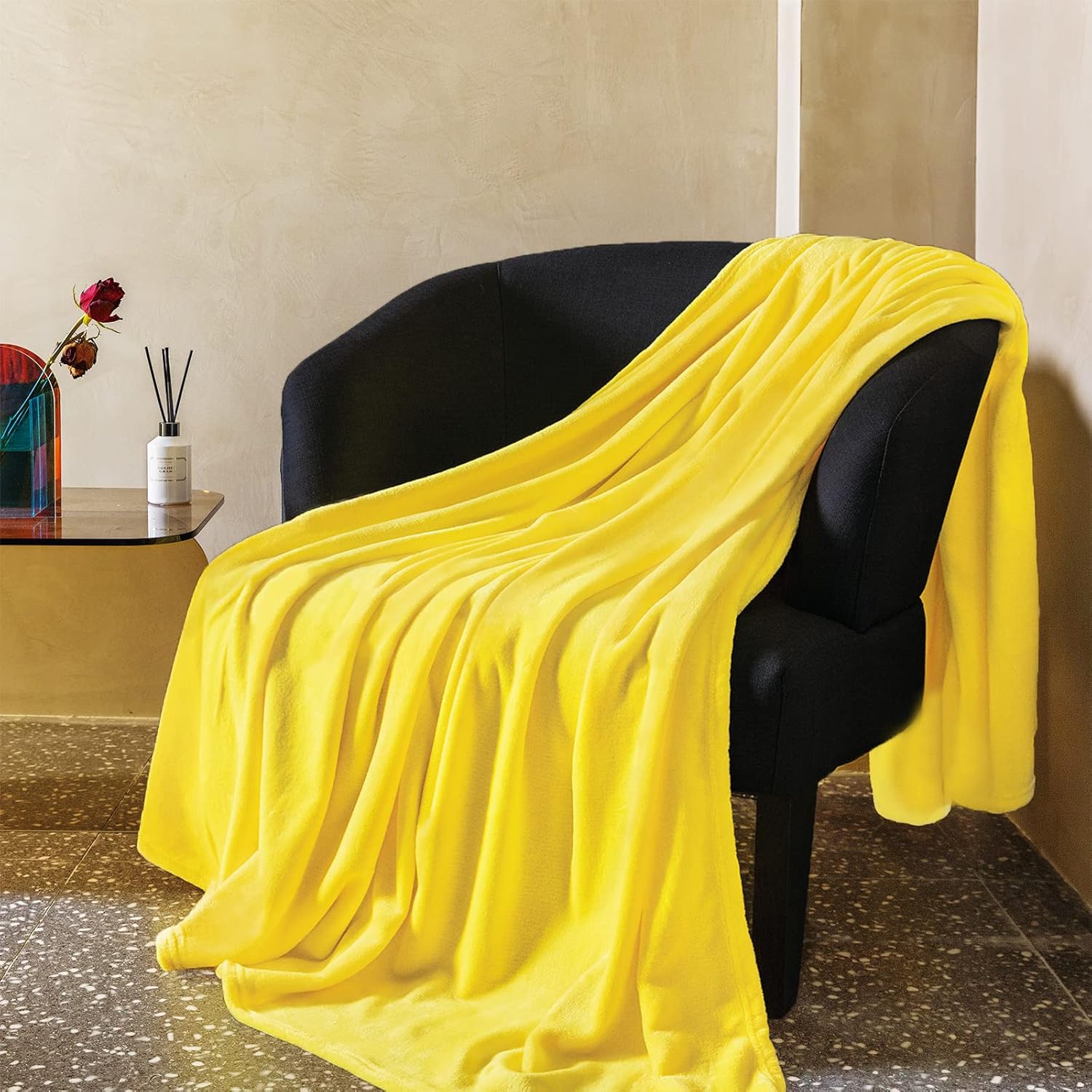 JIAHANNHA Fleece Throw Blanket, Special Blanket for Adults, Cozy Velvet Throw Bl...