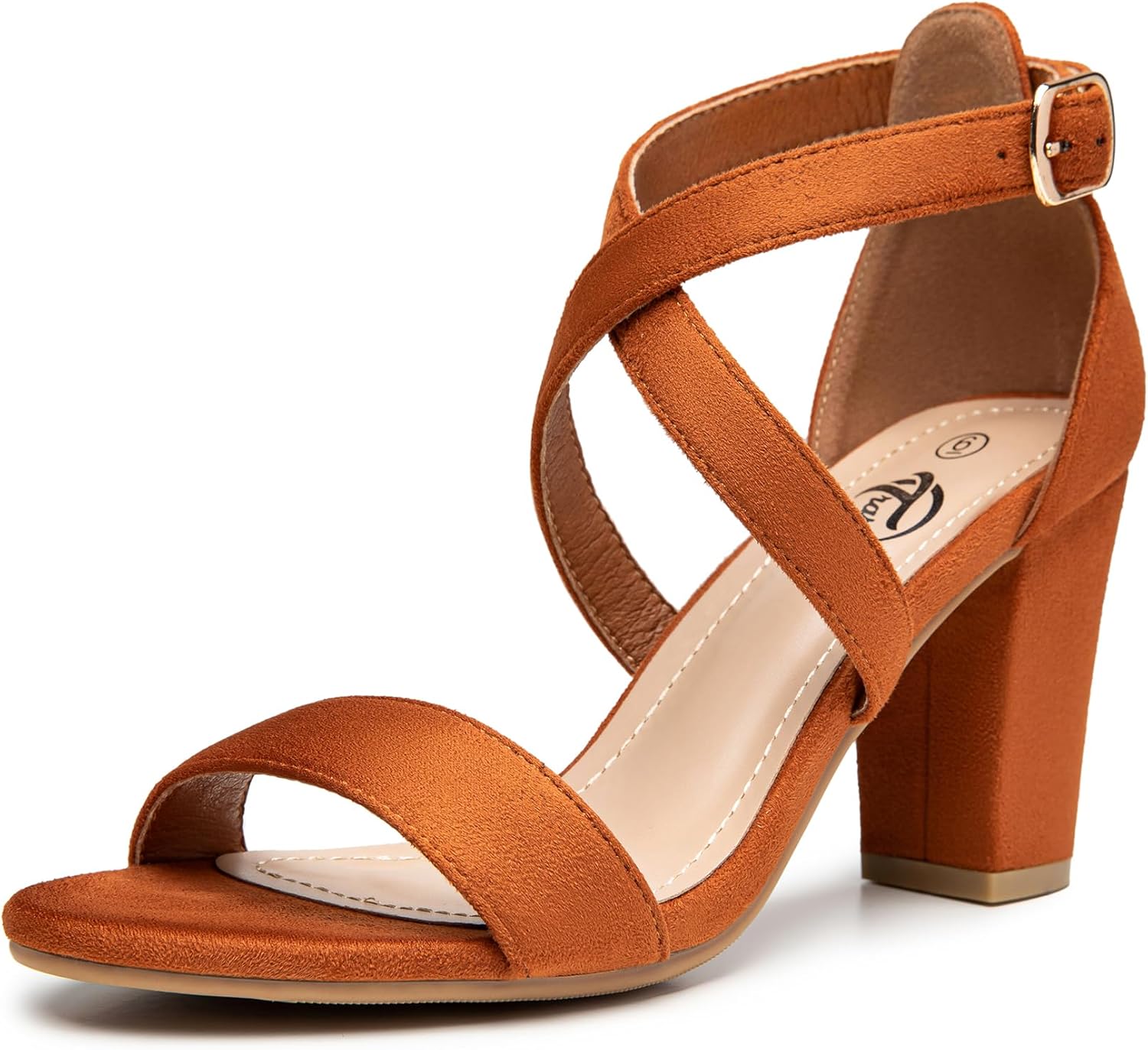 Trary Women's Sandal, Special Sandal for White Block Heel, Unique Women's Sandal...