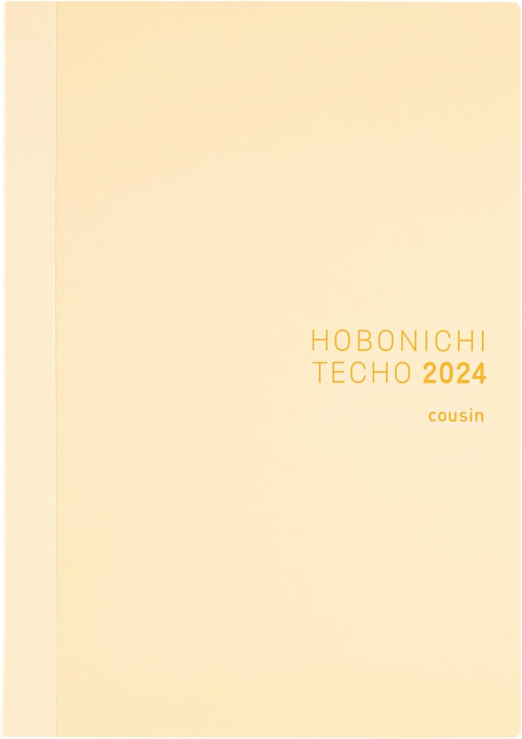 Hobonichi Techo 2024 Cousin Book, Special English Planner with A5 Size, Innovati...