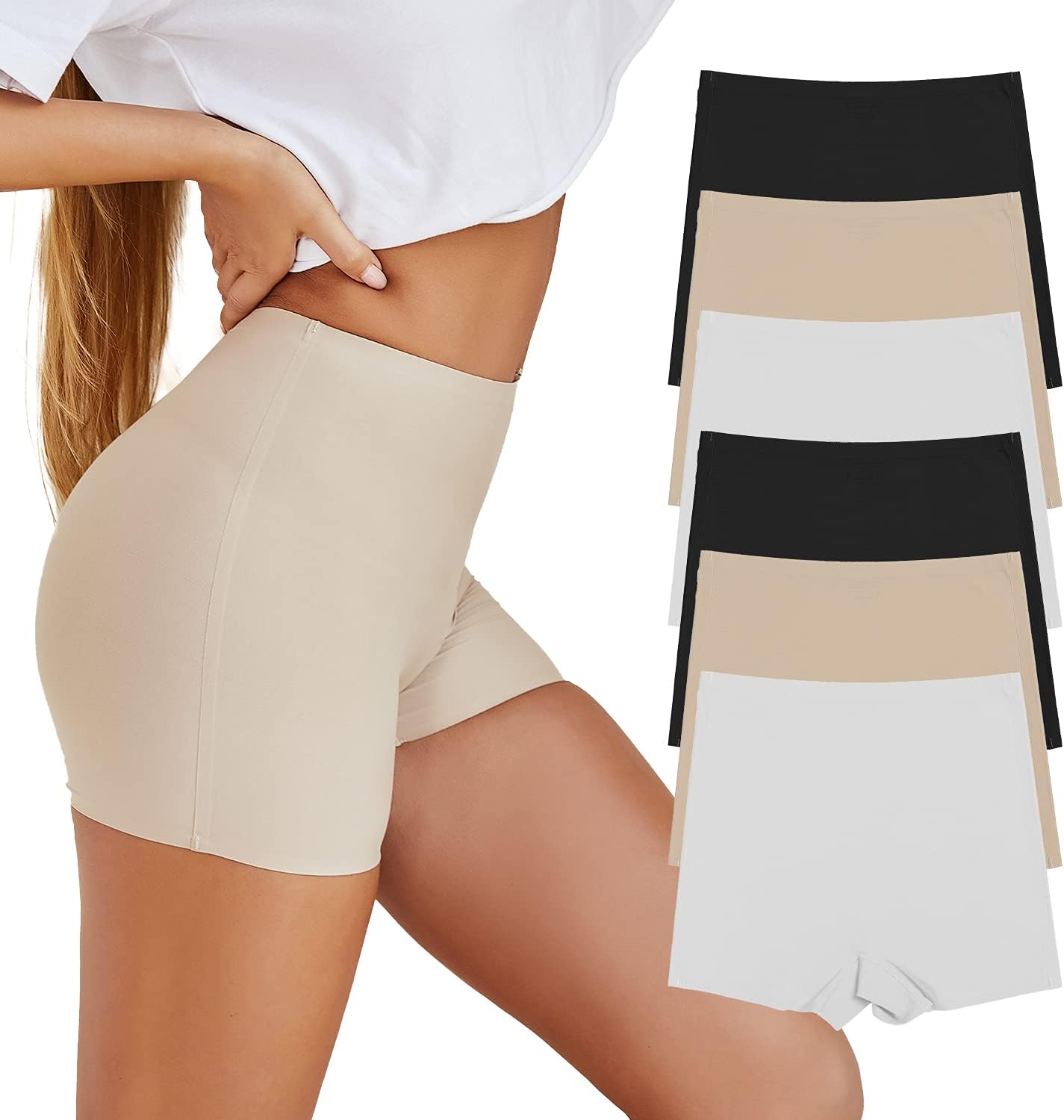 SHARICCA BoyShorts Panties, Special Seamless Soft Boy Shorts Underwear, Innovati...