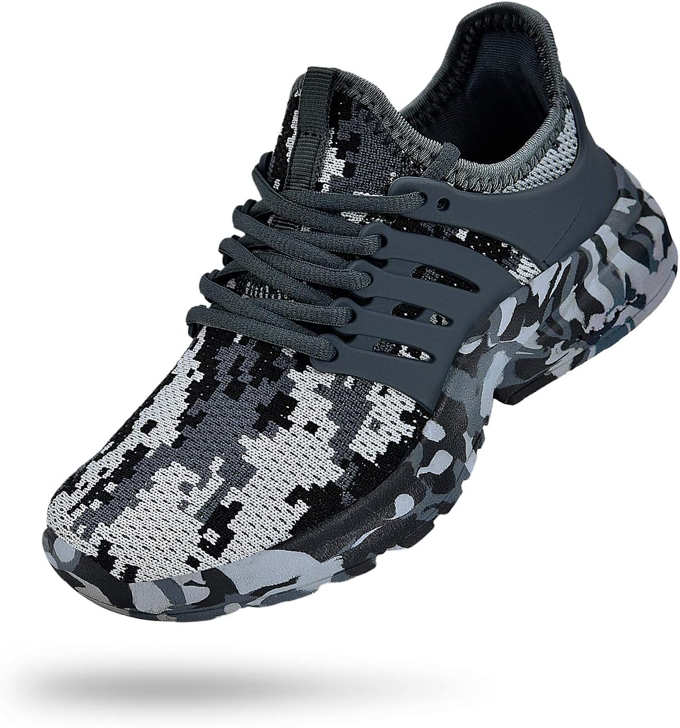 Troadlop Kids Sneaker, Lightweight Boys&Girls Running Shoes with Breathable Desi...